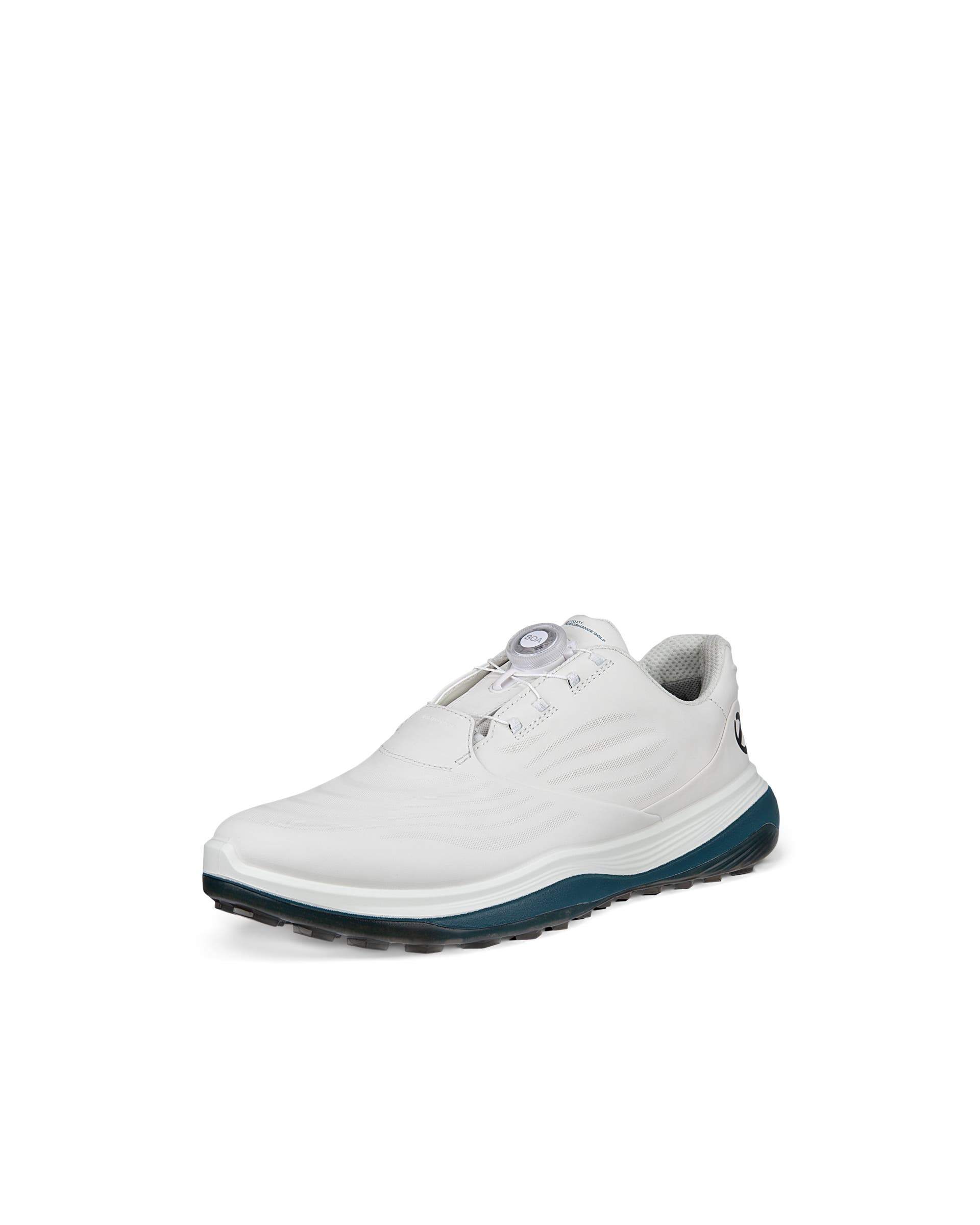 ECCO GOLF LT1 BOA Men メンズ レザーウォータープルーフゴルフシューズ - ホワイト - Main