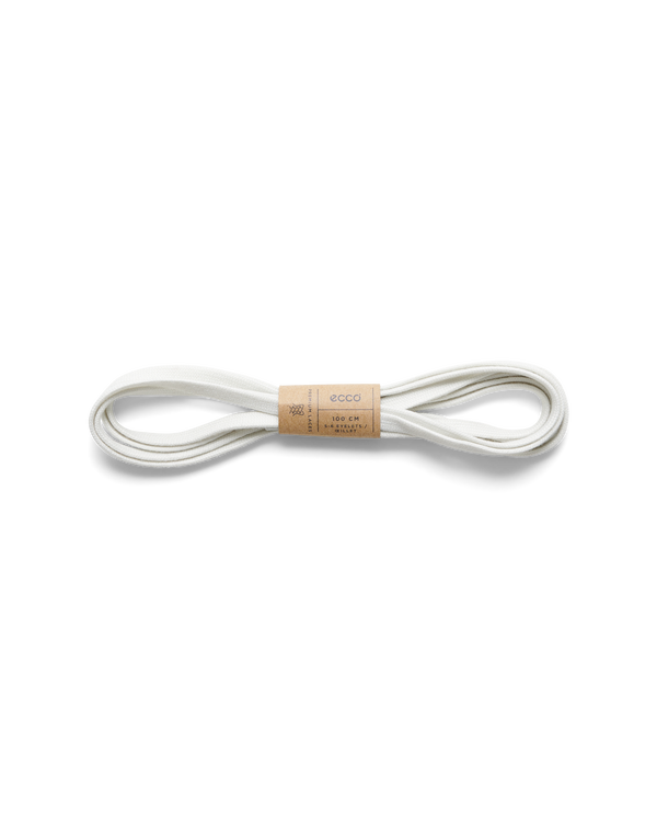 ECCO Flat Laces — White