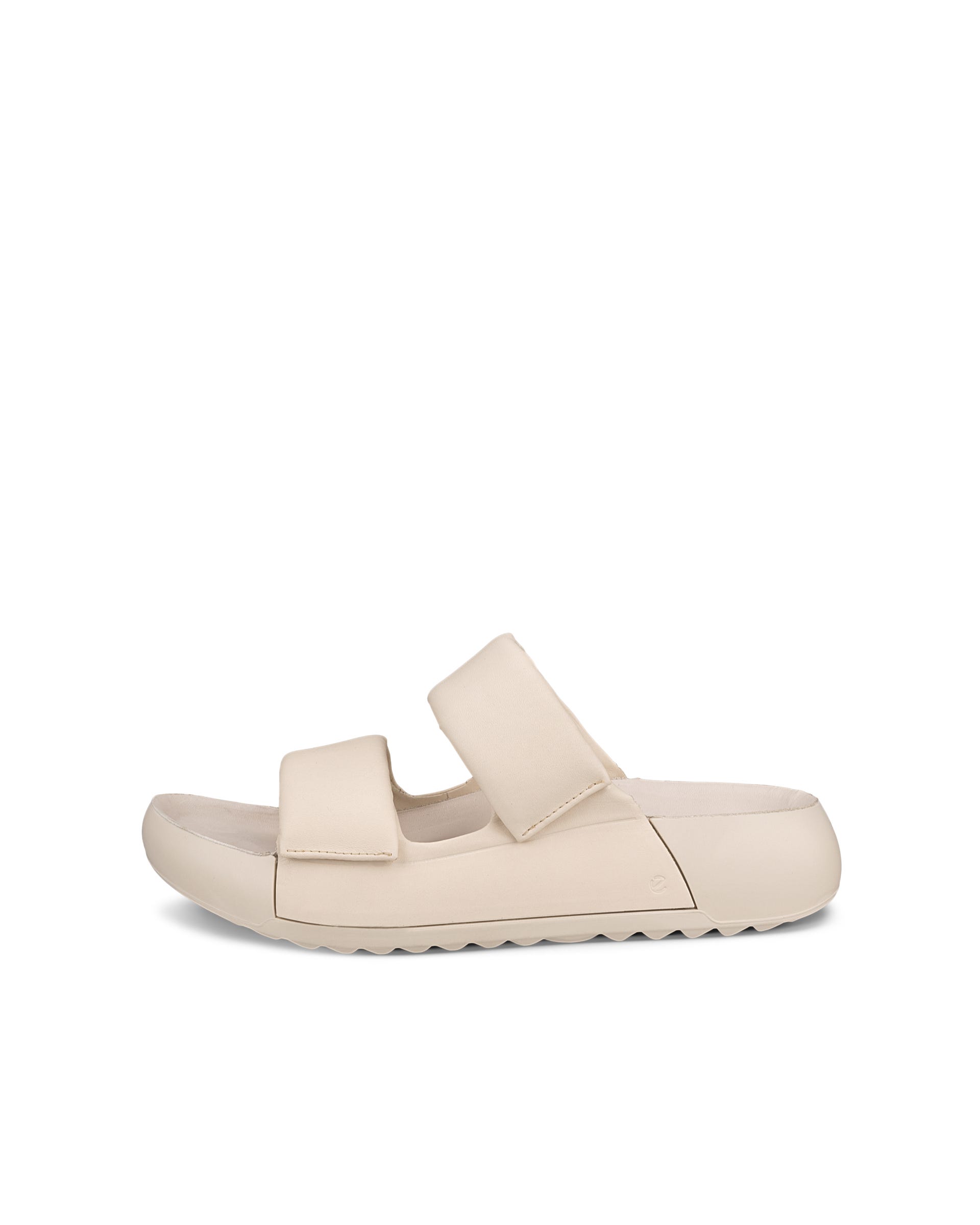 ECCO® Cozmo PF Damen Ledersandale mit zwei Riemen - Beige - Outside