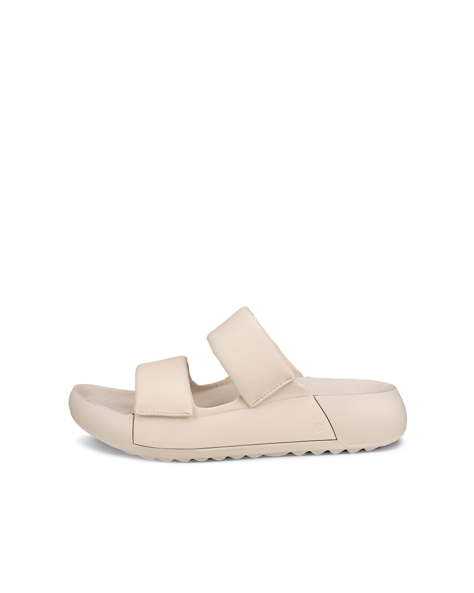 ECCO® Cozmo PF Damen Ledersandale mit zwei Riemen - Beige - Outside