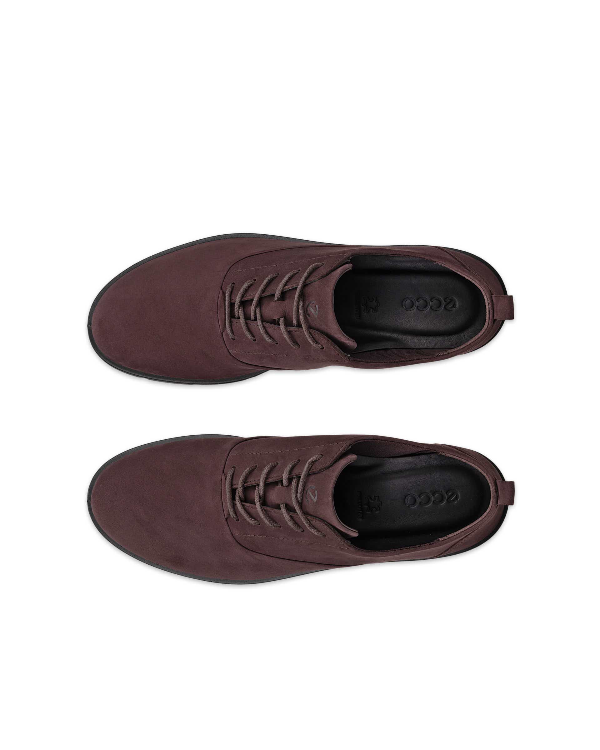 ECCO® BELLA dames nubuck loafer - Bruin - Top left pair