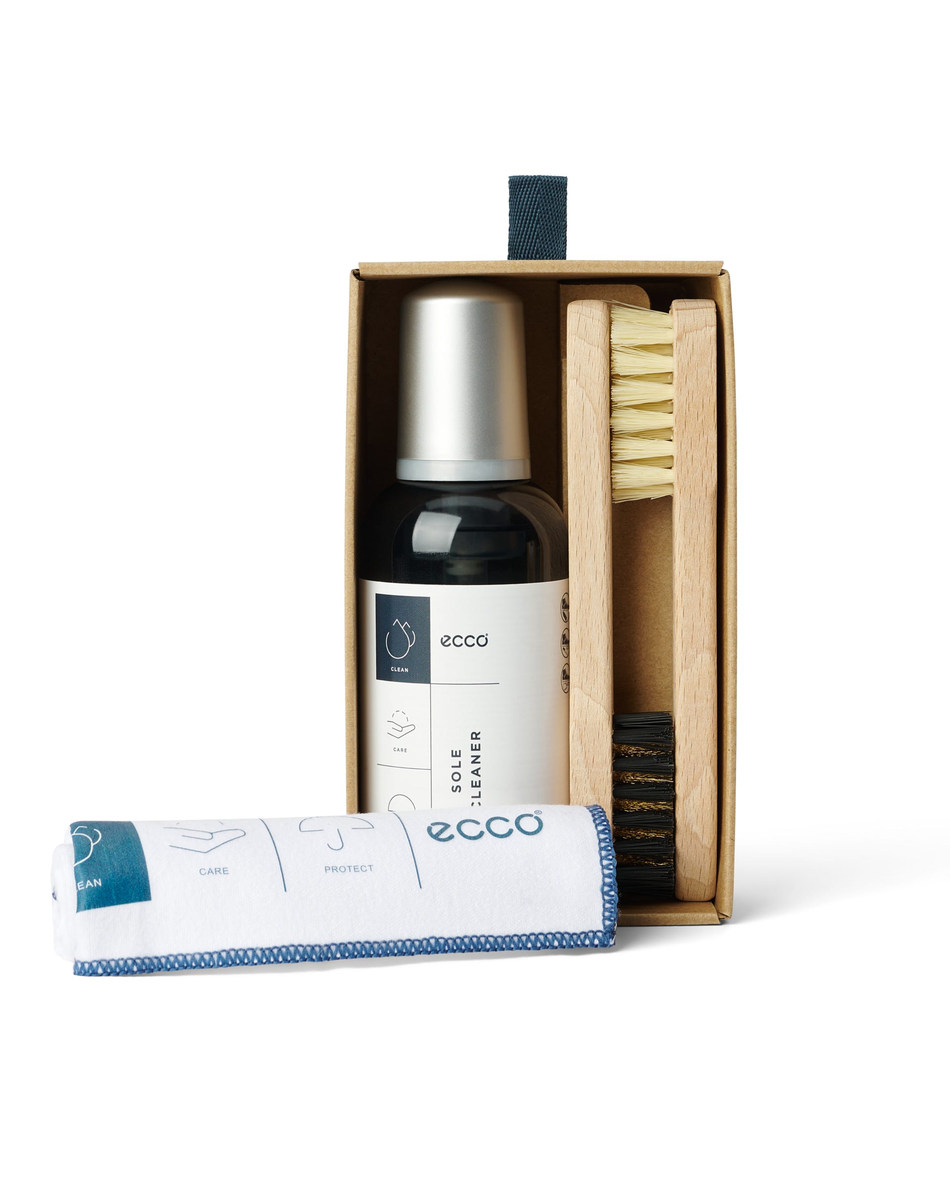 Limpeza sapatos ECCO® Sole Cleaning Kit - Transparente - Main
