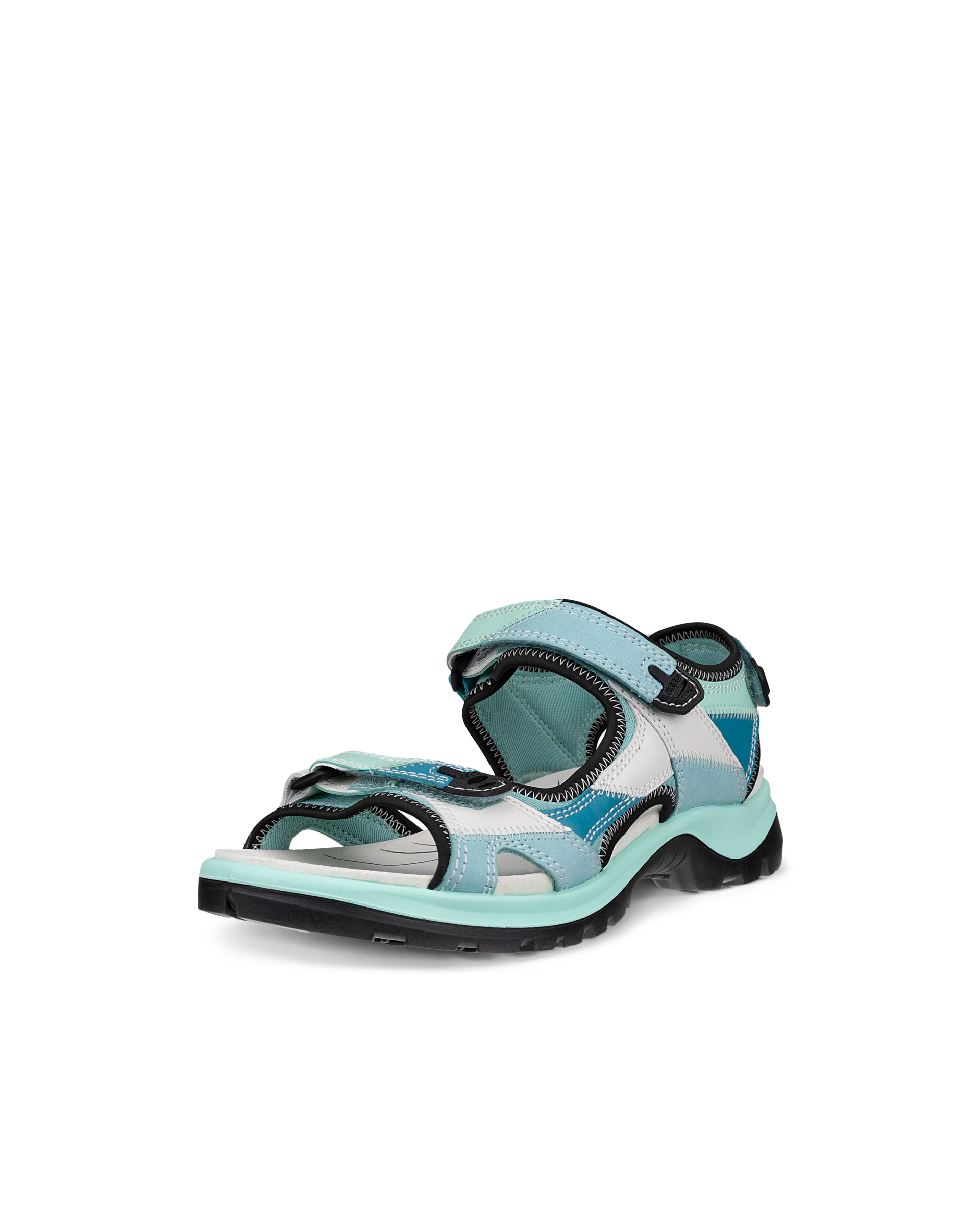 Dámské nubukové outdoorové sandály ECCO® Offroad - Modrá - Main