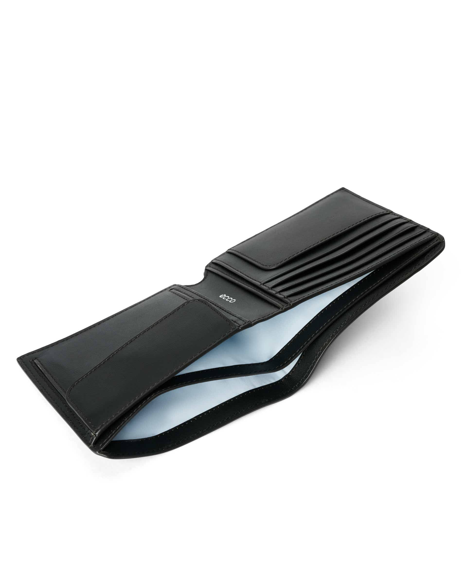 ECCO® Wallet Geldbörse aus Leder - Blau - Inside