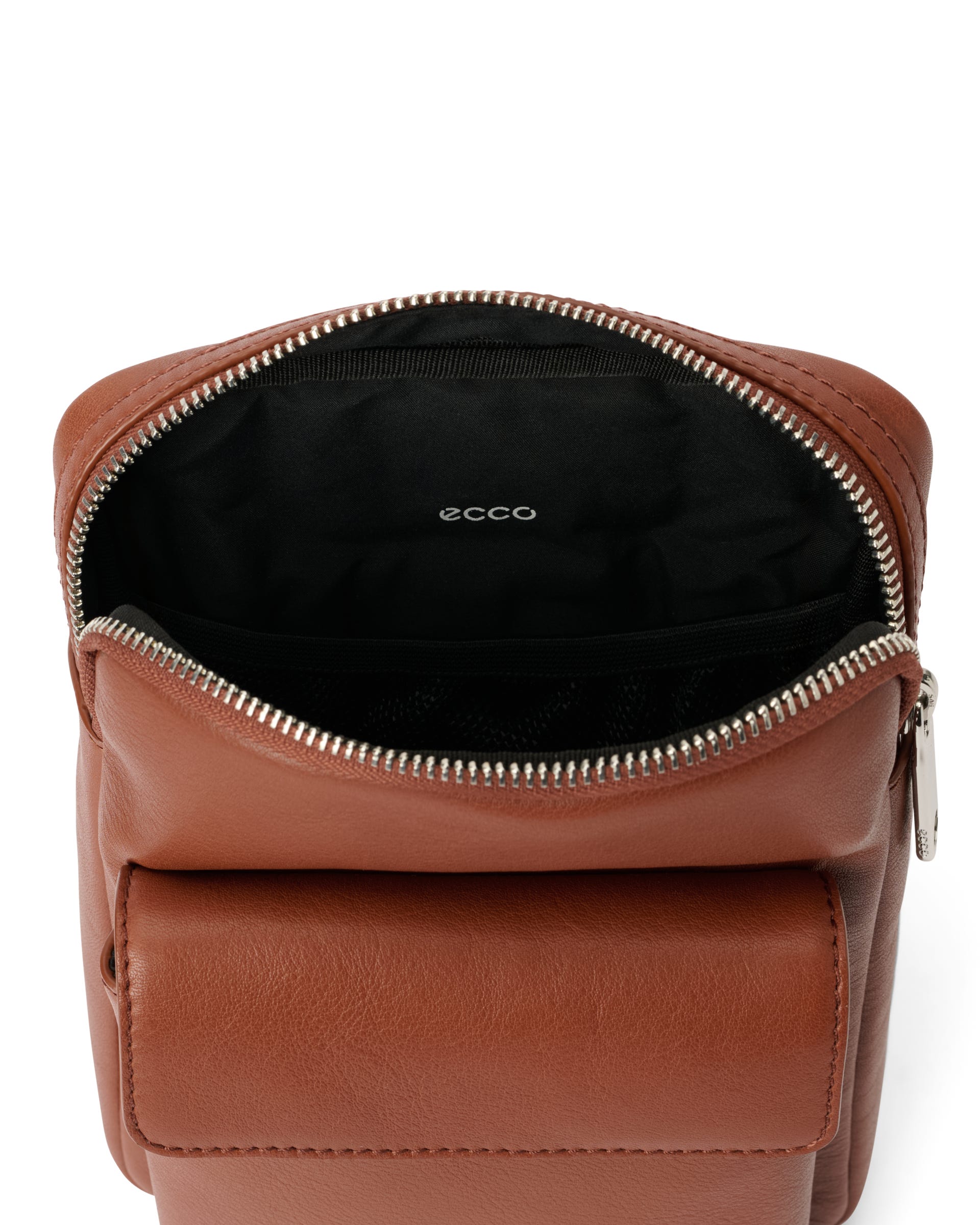 ECCO FLAT POUCH - Brown - Inside