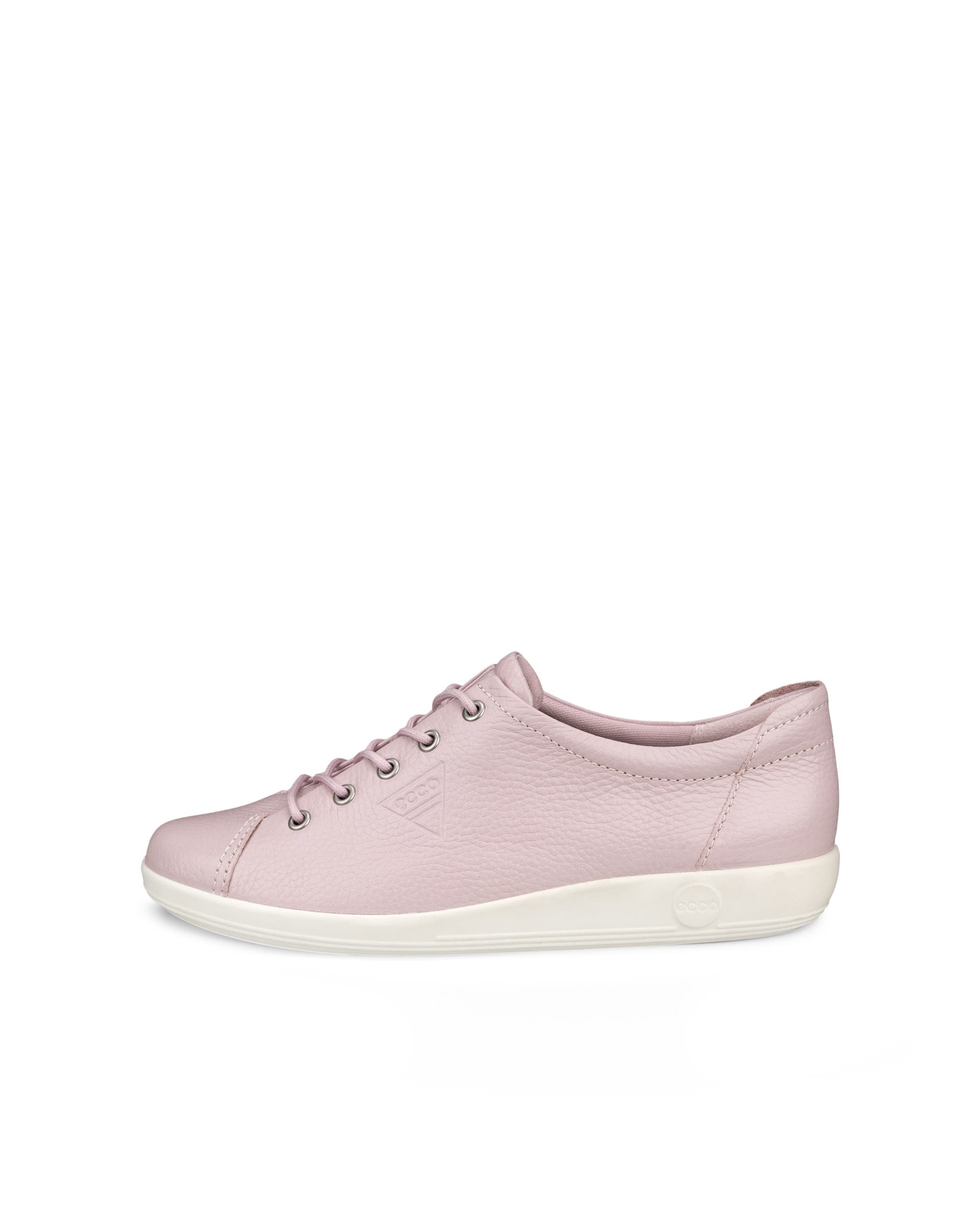 ECCO® Soft 2.0 Damen Ledersneaker - Rosa - Outside