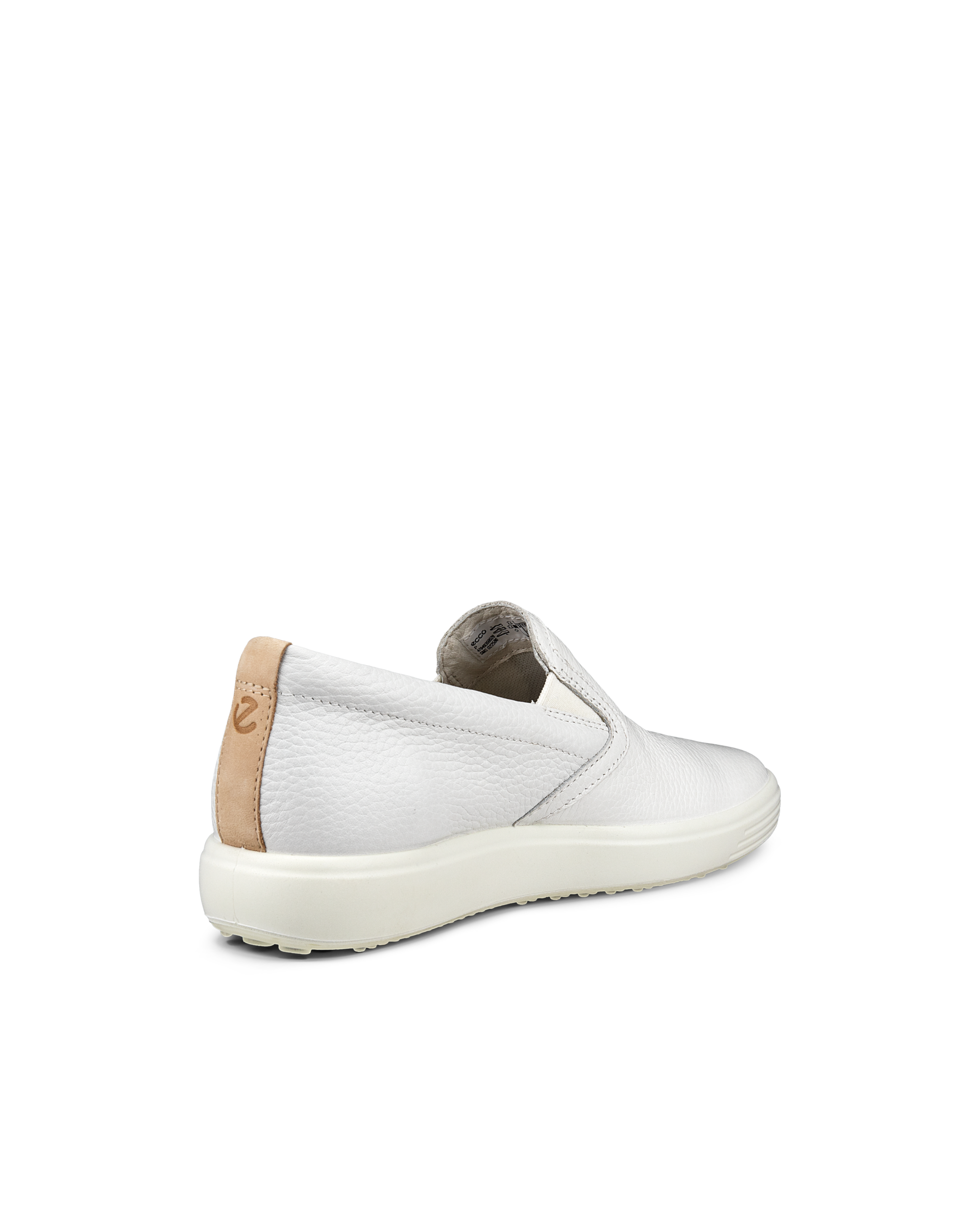 ECCO Soft 7 ウィメンズ レザースリッポン | ホワイト