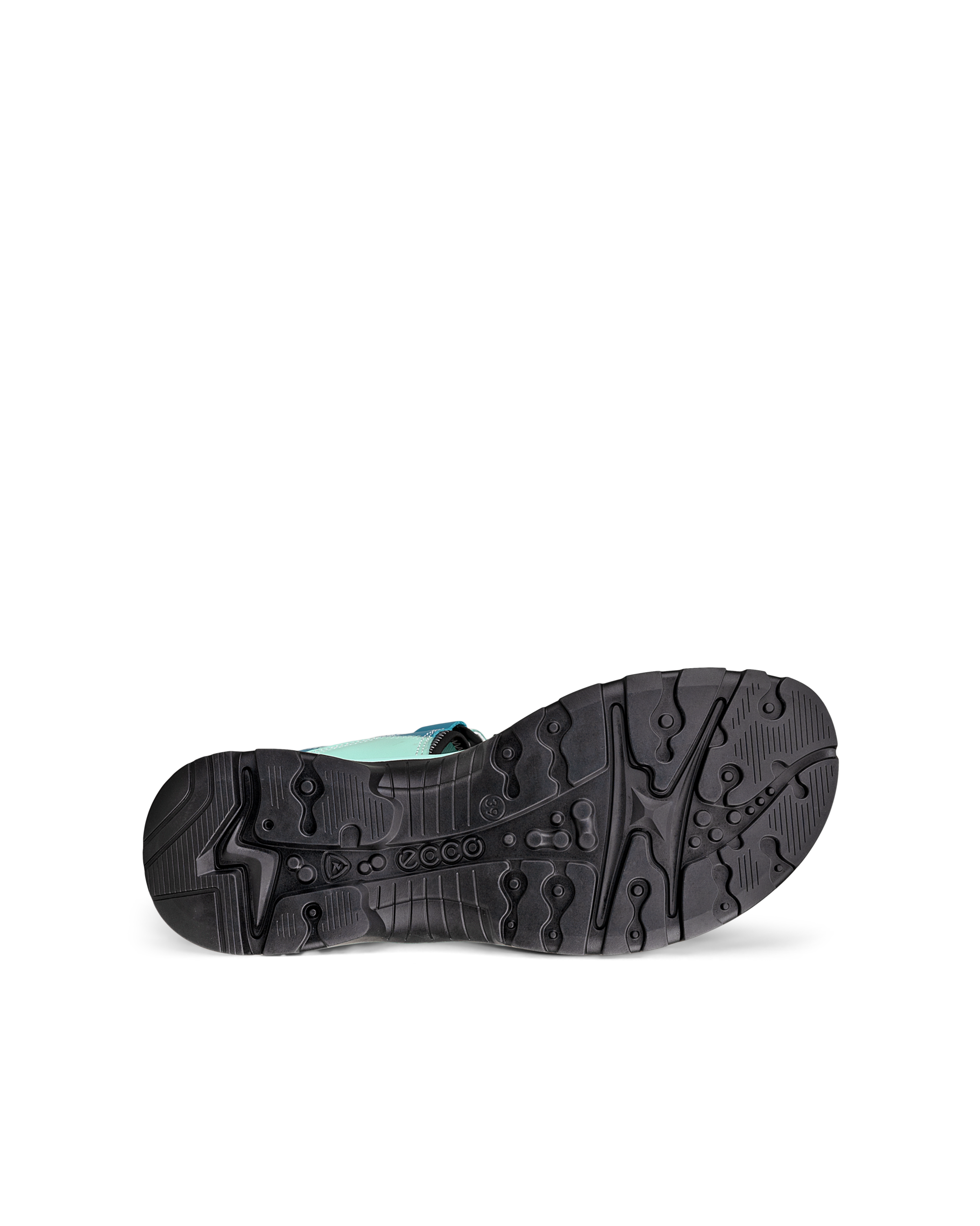 Dámské nubukové outdoorové sandály ECCO® Offroad - Modrá - Sole