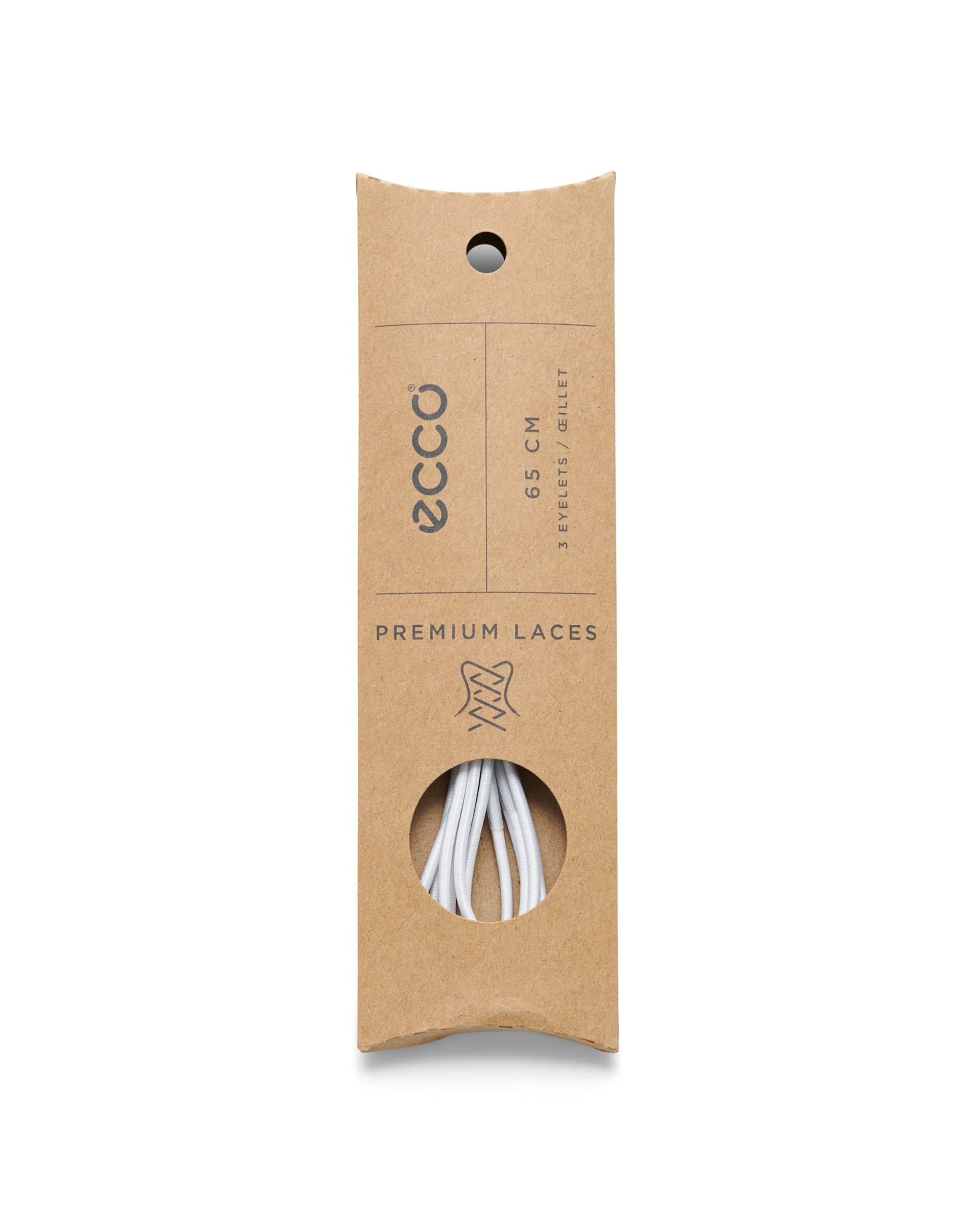 ECCO Fast Lock Lace — White
