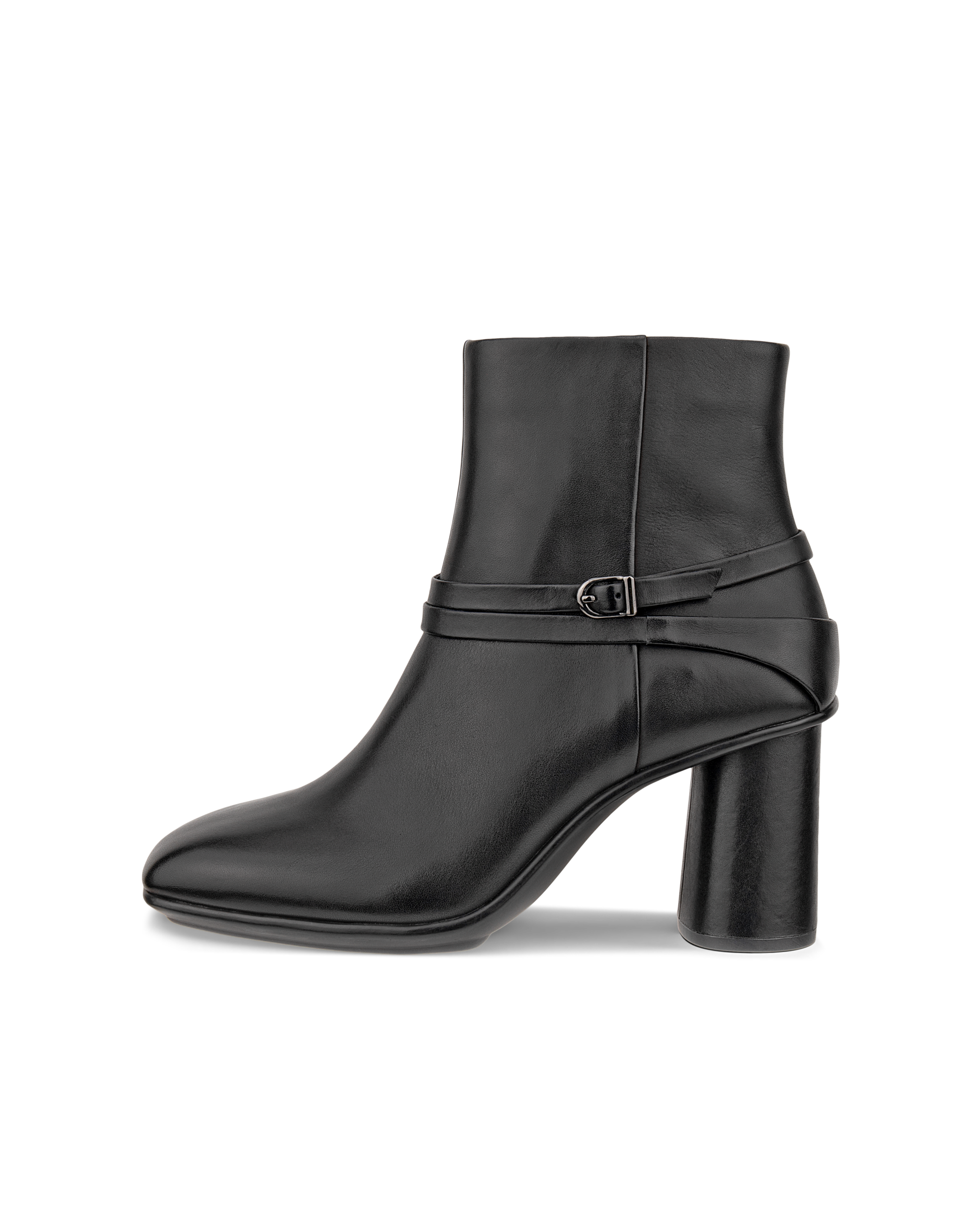 ECCO SCULPTED ALBA BLOCK 65 - Women's Leather Boot - Black - 35