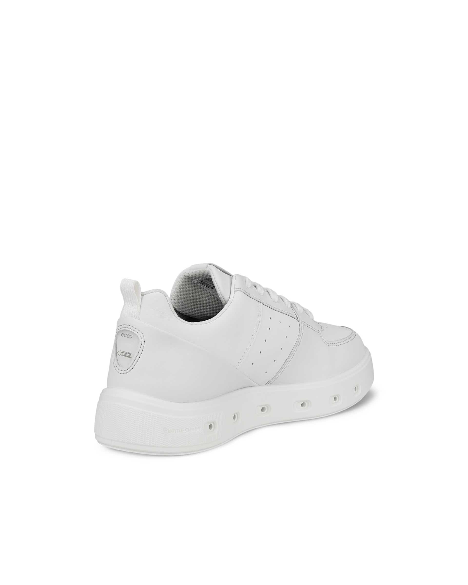ECCO® Street 720 Damen Ledersneaker mit Gore-Tex - Weiß - Back
