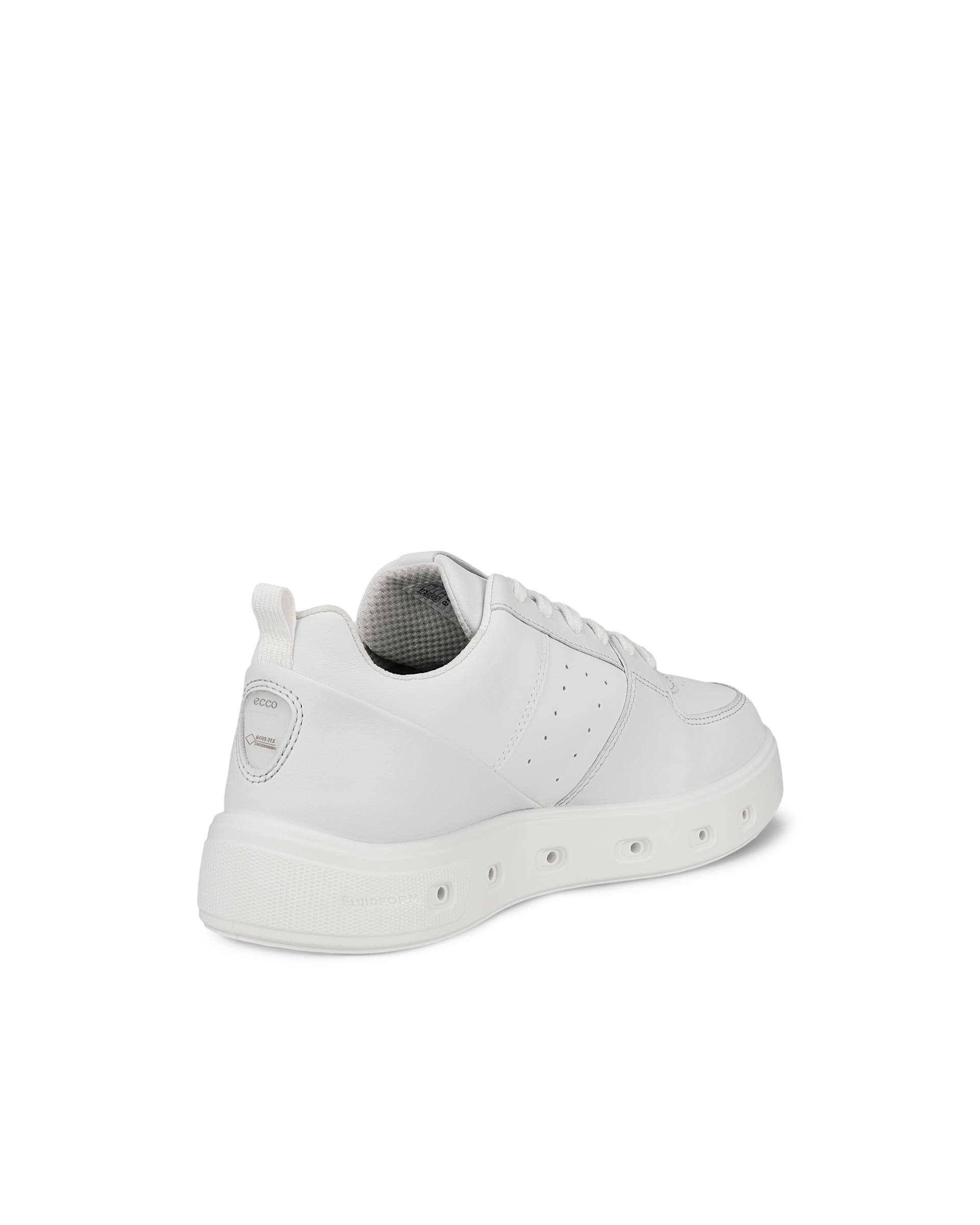 ECCO® Street 720 Damen Ledersneaker mit Gore-Tex - Weiß - Back