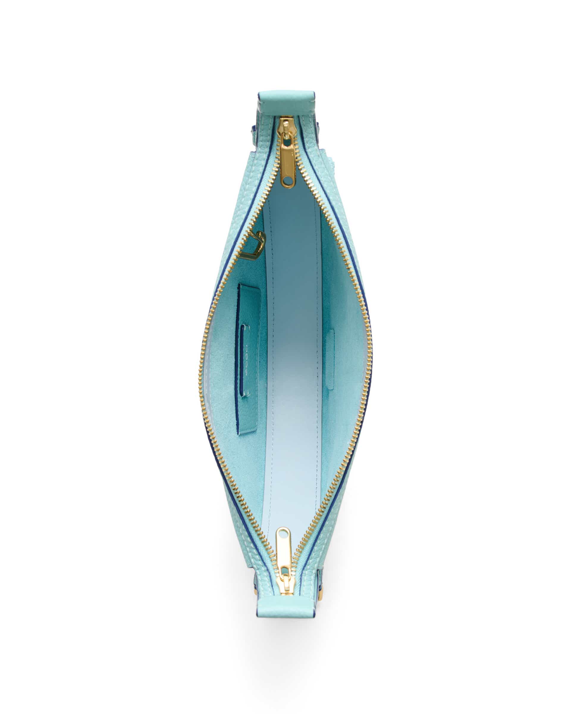 Bolso de hombro piel ECCO® Fortune - Azul - Birdeye