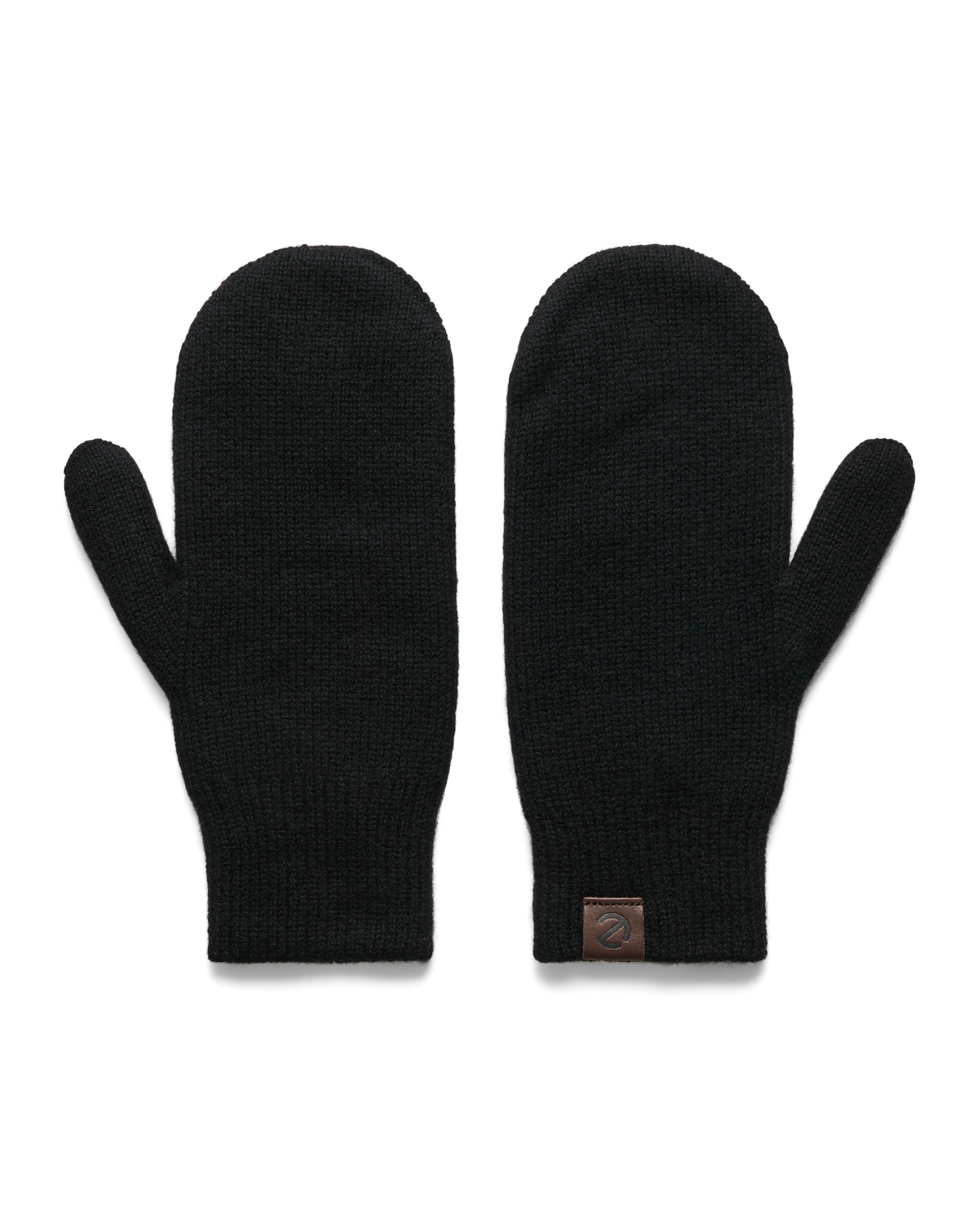 Ecco Women Knitted Mitten — Black