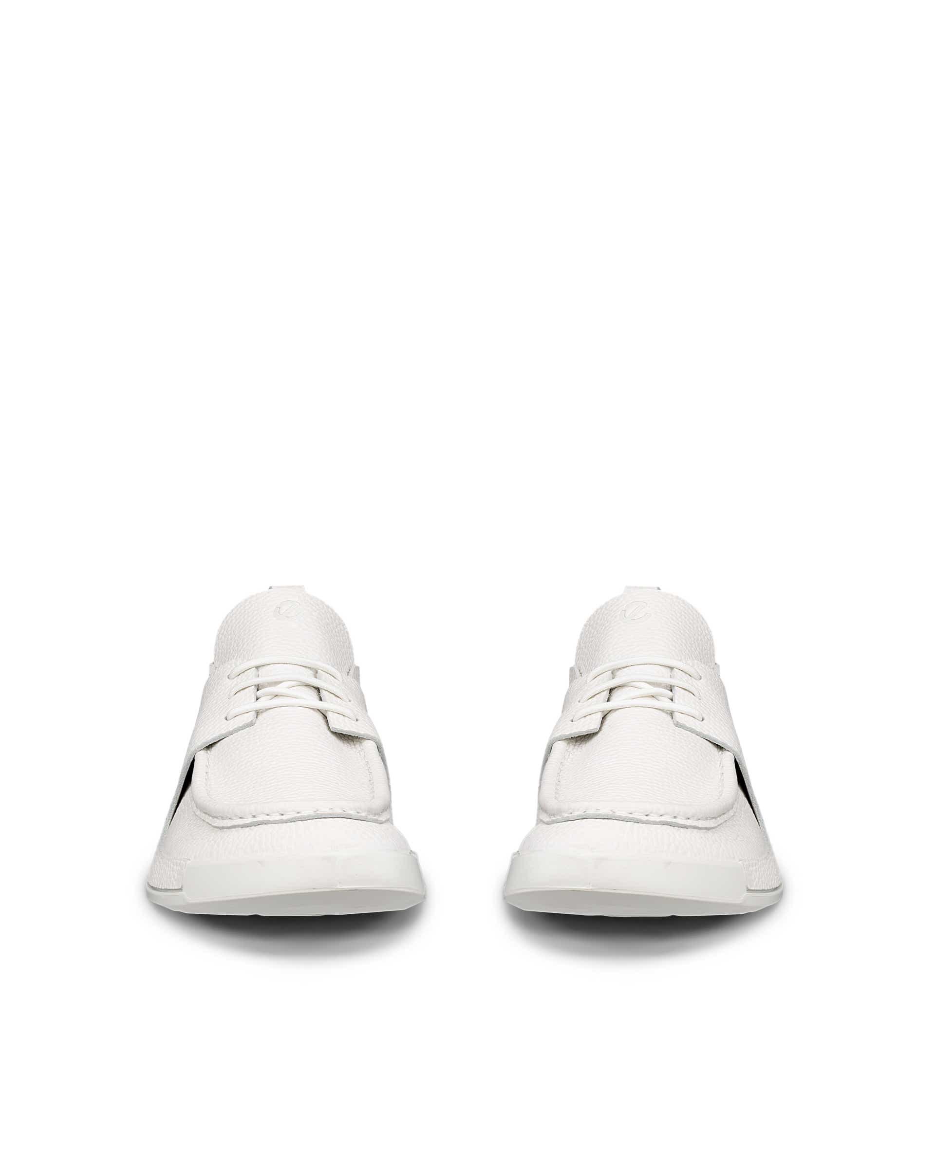 ECCO® Cozmo Herren Schuh aus Leder - Weiß - Front pair