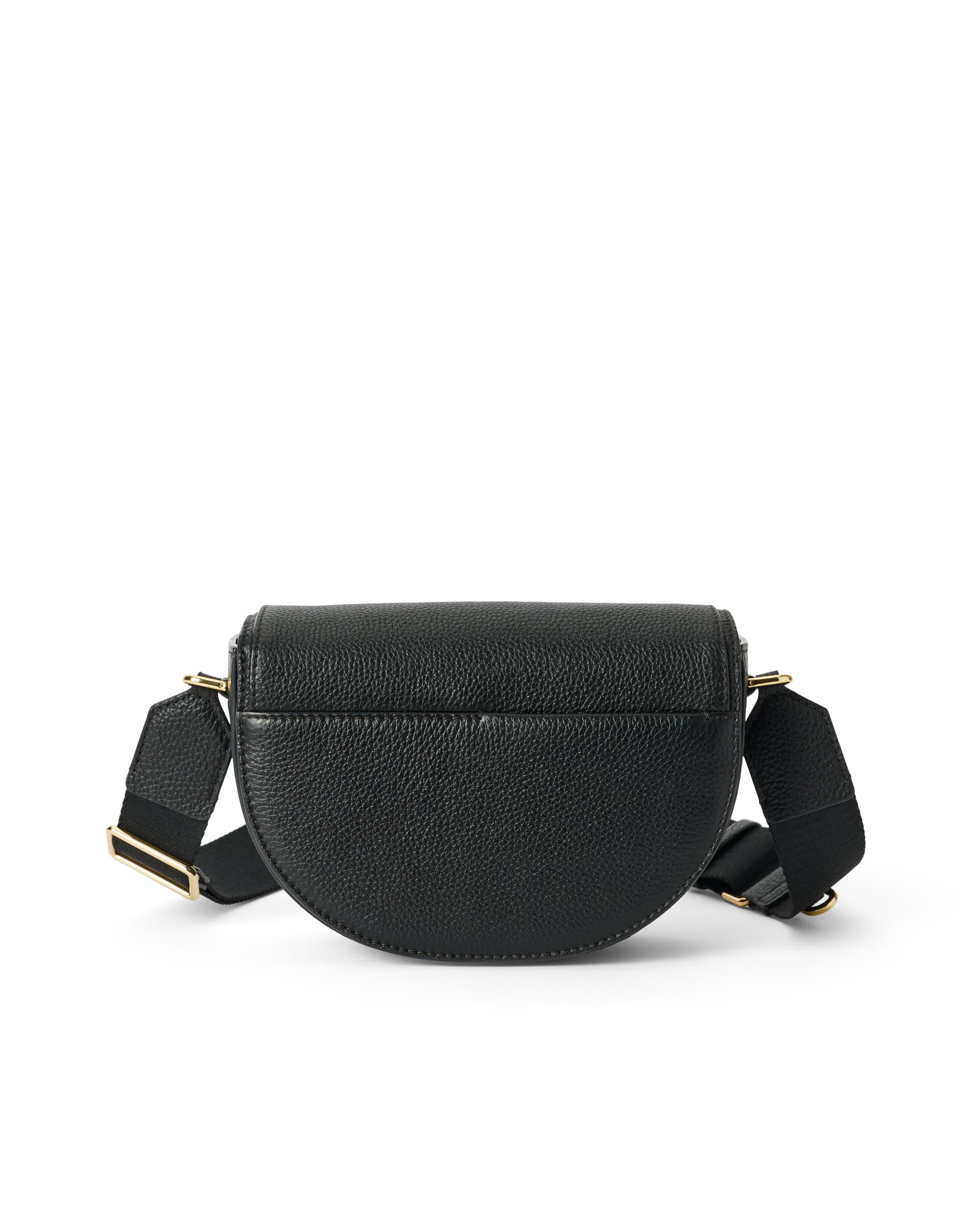 ECCO Saddle Bag レザーショルダーバッグ | ブラック