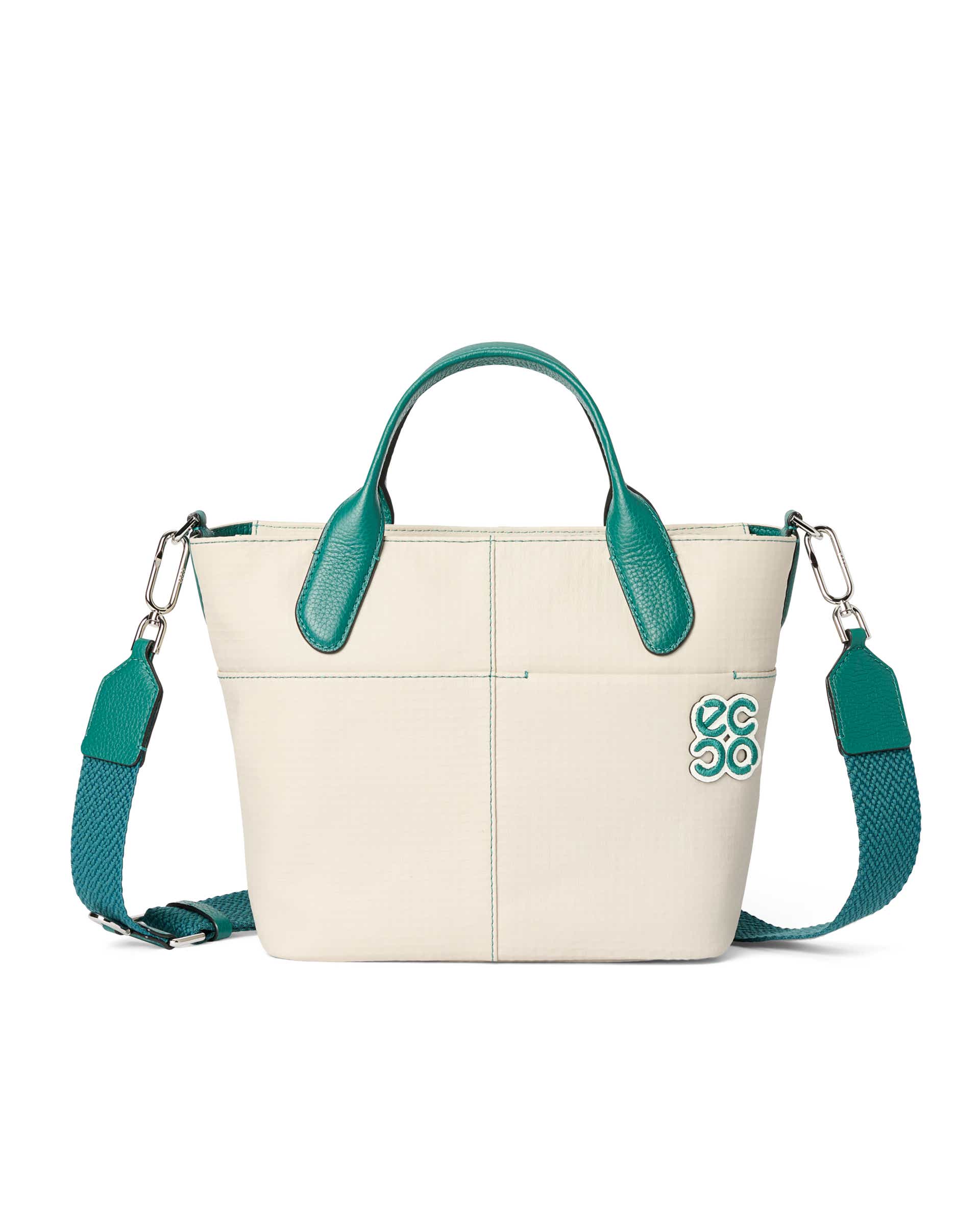 ECCO® Golf Shopper aus Leder - Beige - Main