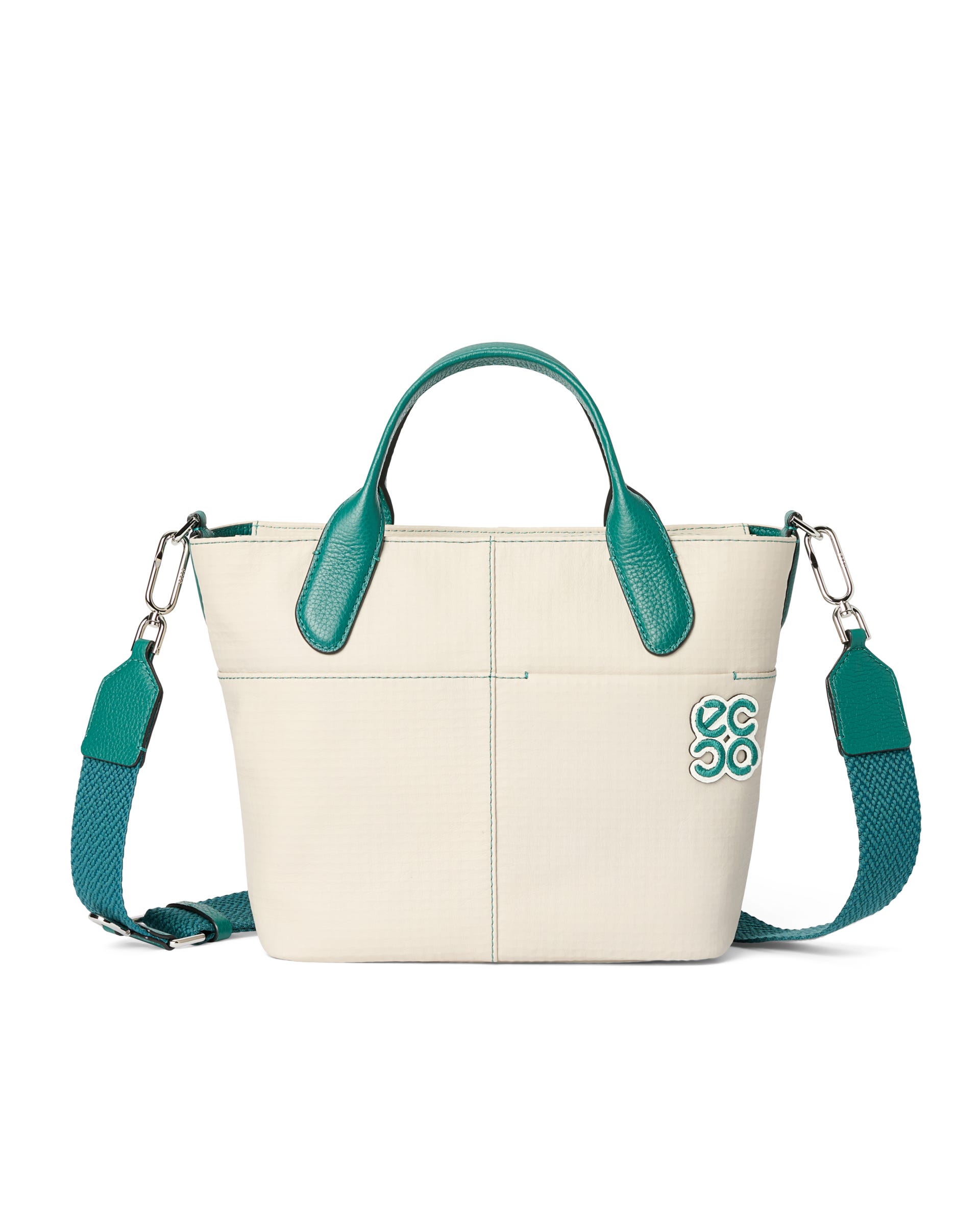 ECCO® Golf Shopper aus Leder - Beige - Main