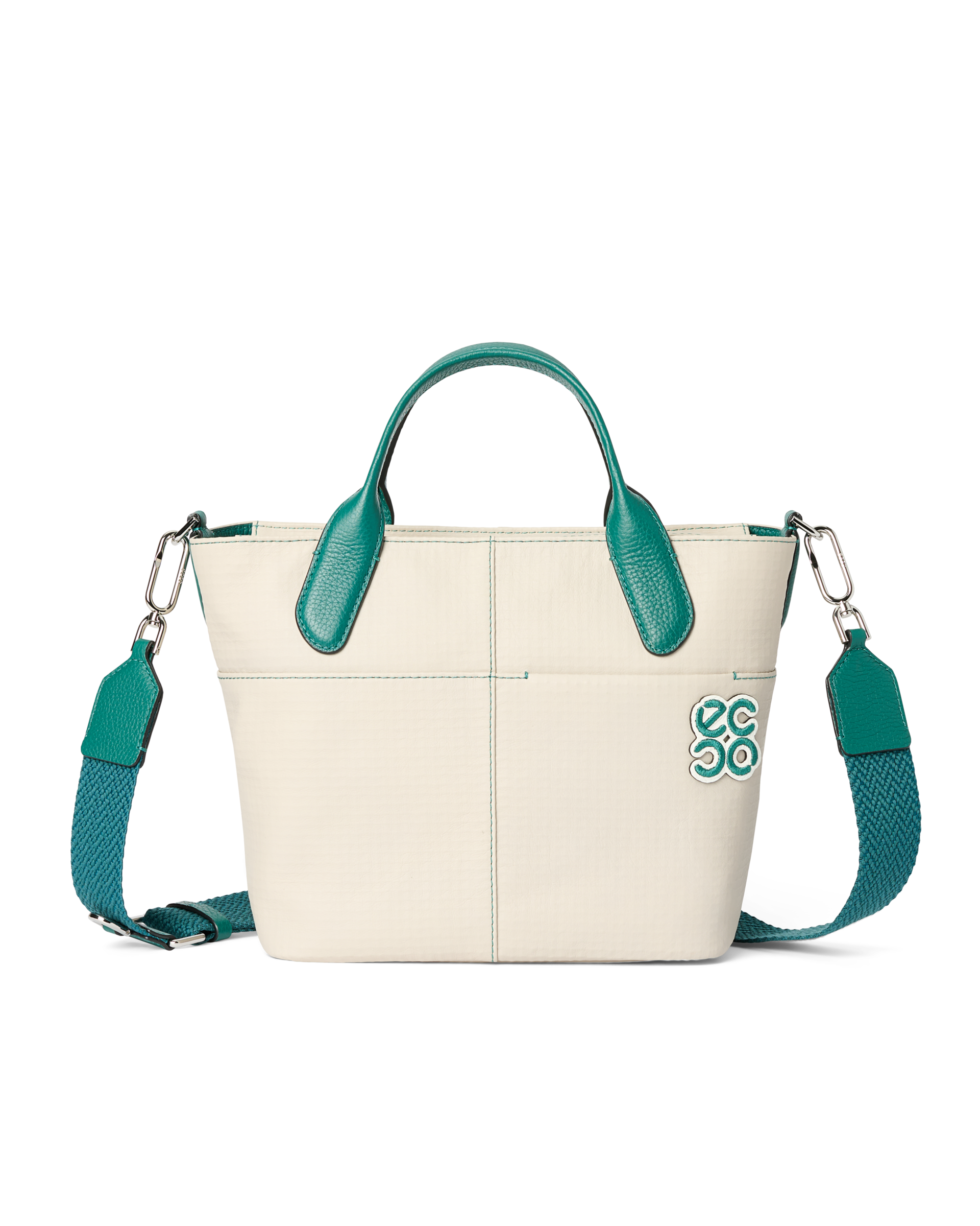 ECCO® Golf bőr bevásárló táska - Bézs - Main