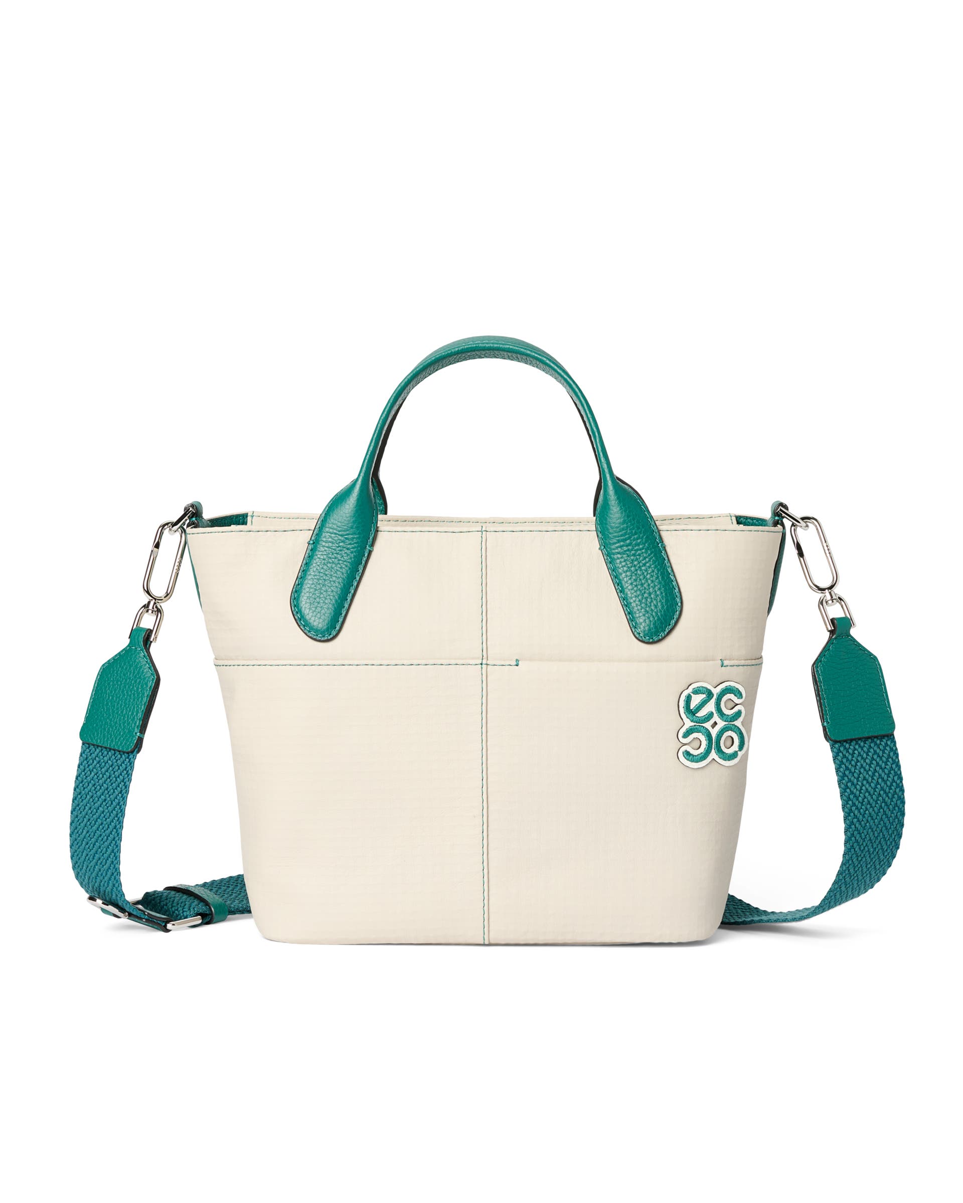 ECCO® Golf Shopper aus Leder - Beige - Main