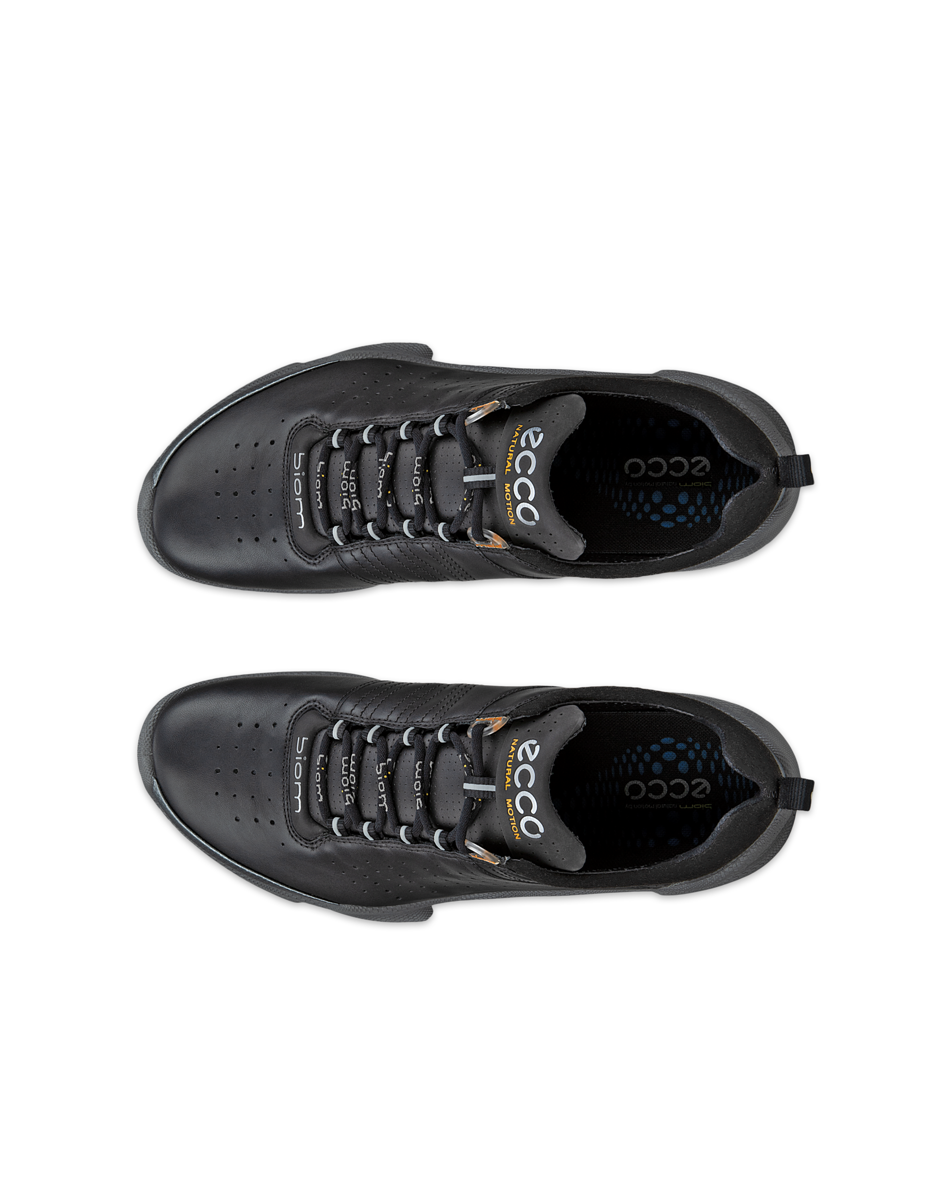 ECCO BIOM C Low メンズ レザースニーカー | ブラック