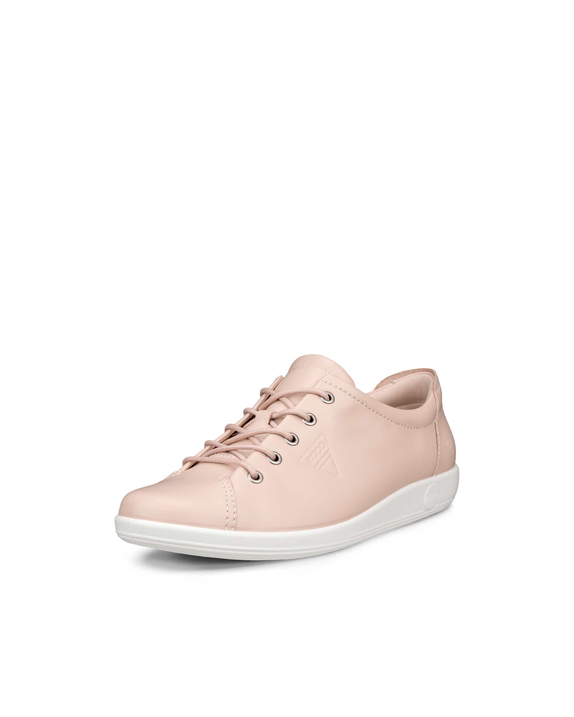 ECCO® Soft 2.0 Damen Ledersneaker - Rosa - Main