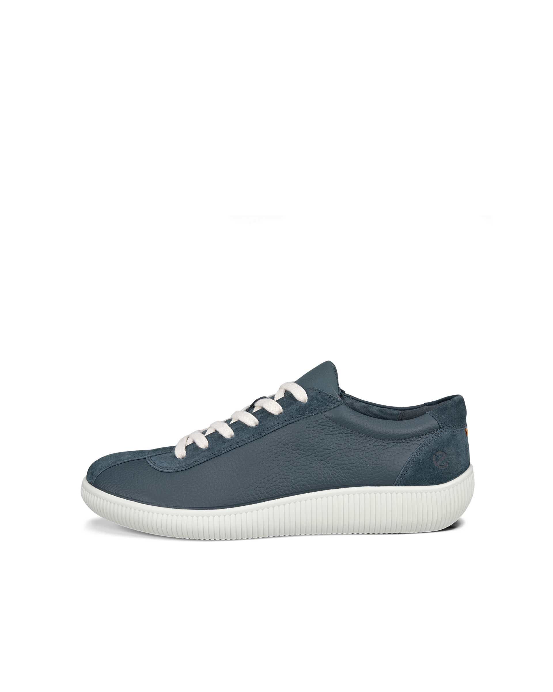 ECCO® Soft Zero Herren Ledersneaker - Blau - Outside