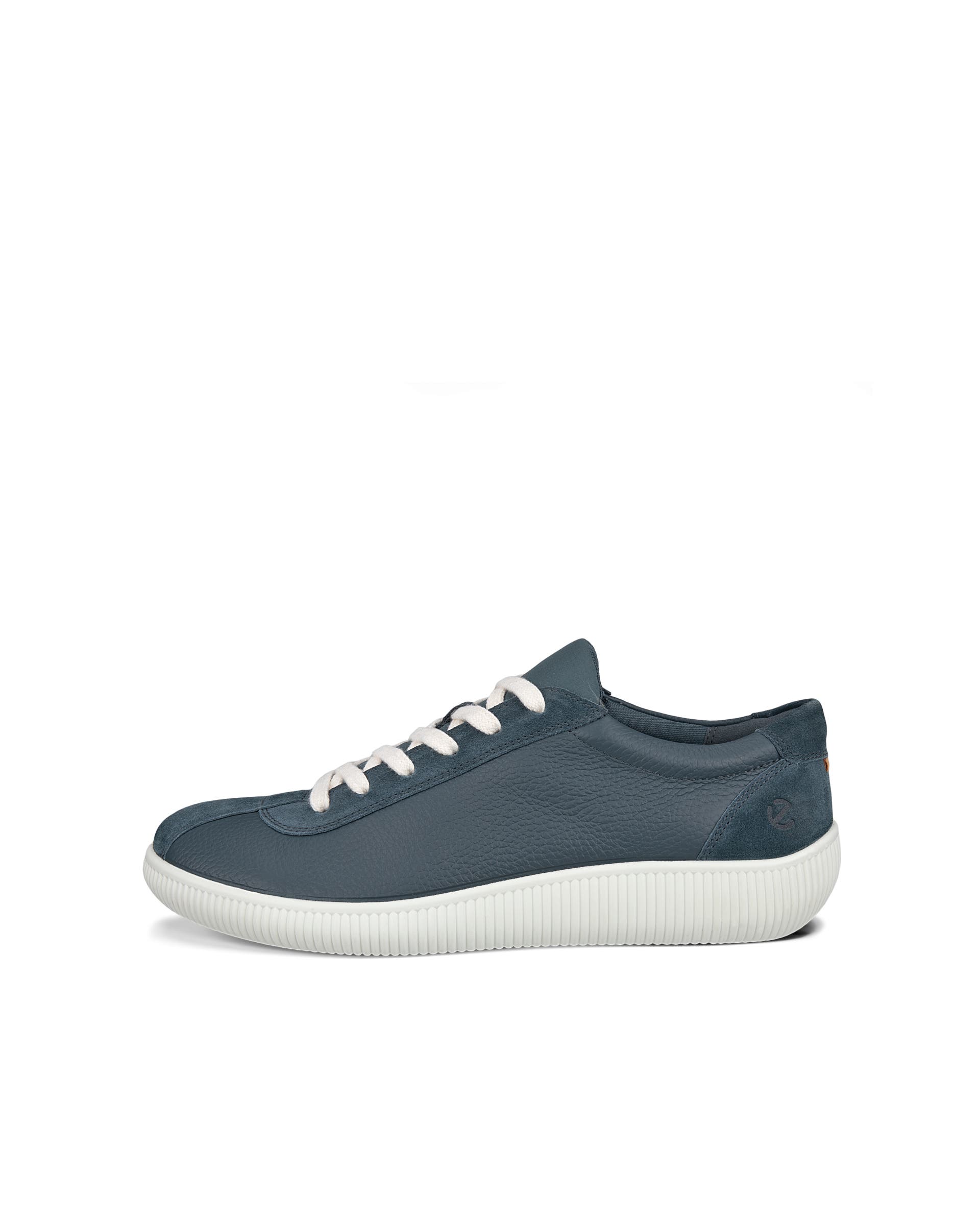 ECCO® Soft Zero Herren Ledersneaker - Blau - Outside