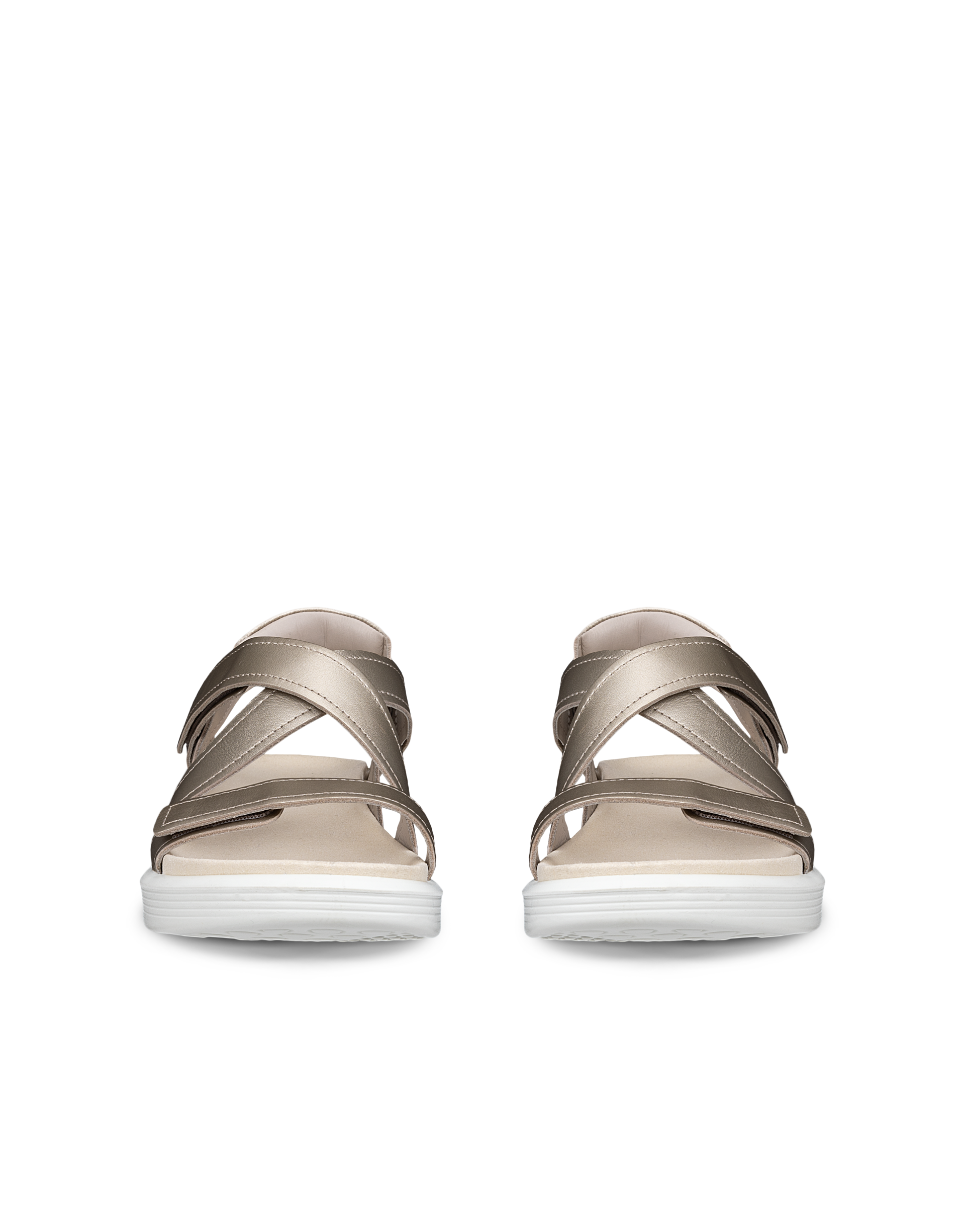 ECCO Soft Sandal — Gold