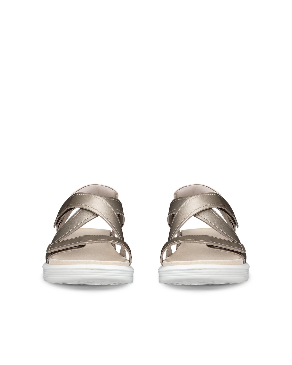 ECCO Soft Sandal — Gold