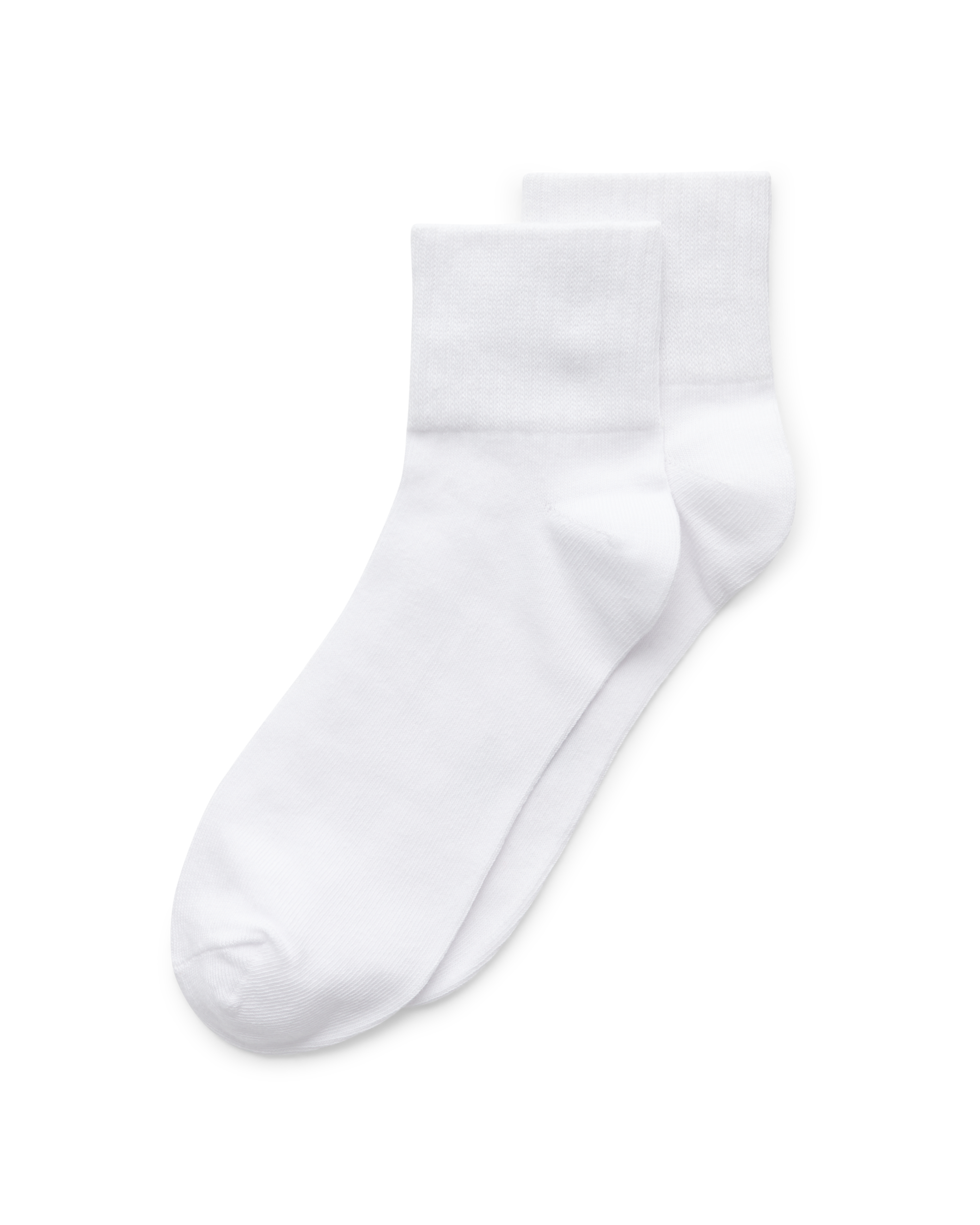 ECCO Retro Ankle Cut 2-Pack — White
