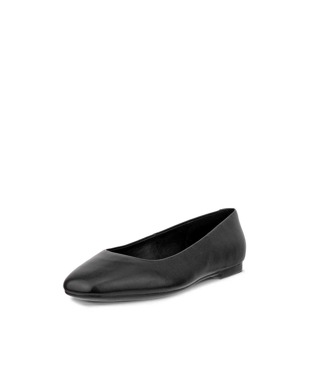 women-s-ecco-margot-leather-ballerina-black