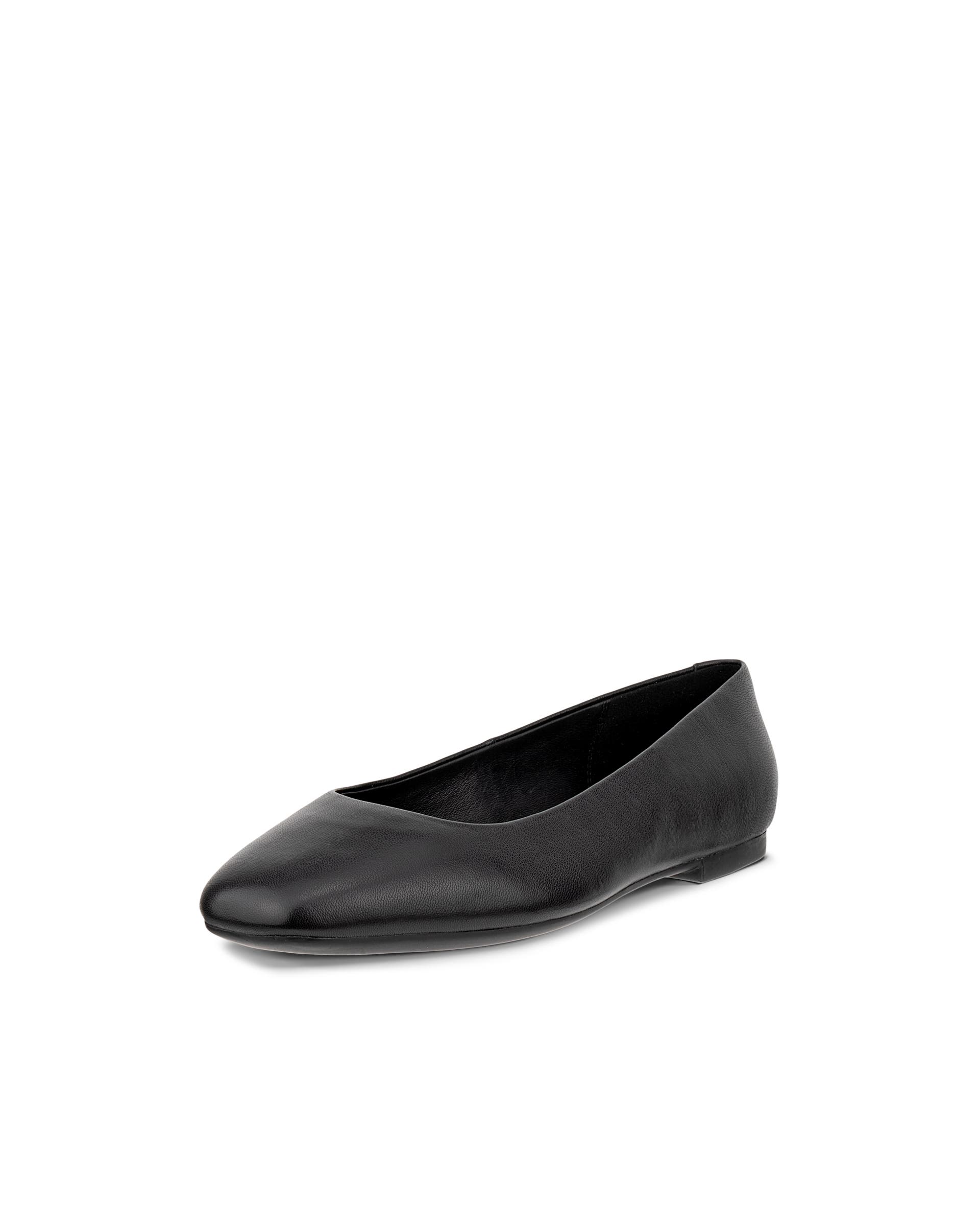 ECCO® Margot Damen Lederballerina - Schwarz - Main