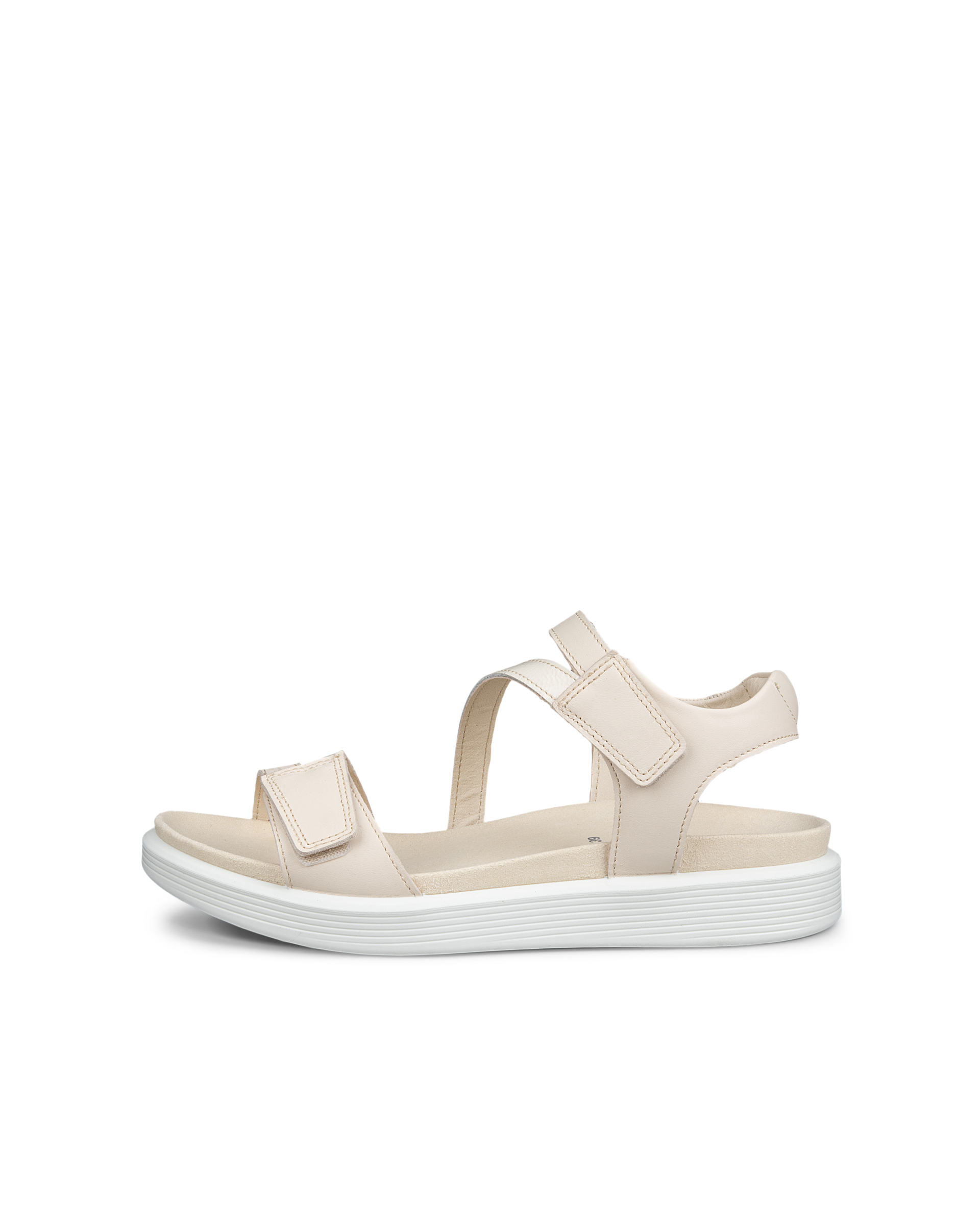 ECCO Soft Sandal — Beige