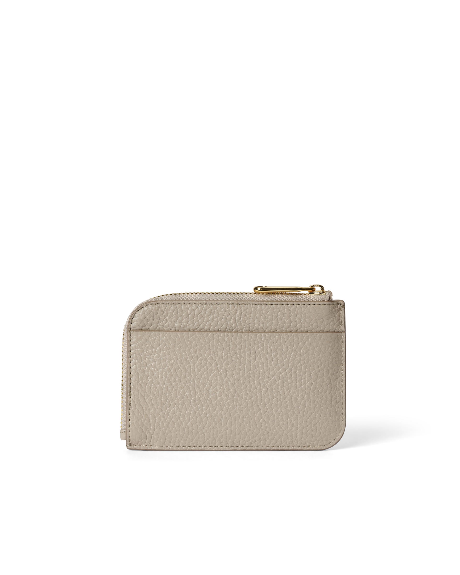 ECCO® Pebbled Leather Zipped Card Case