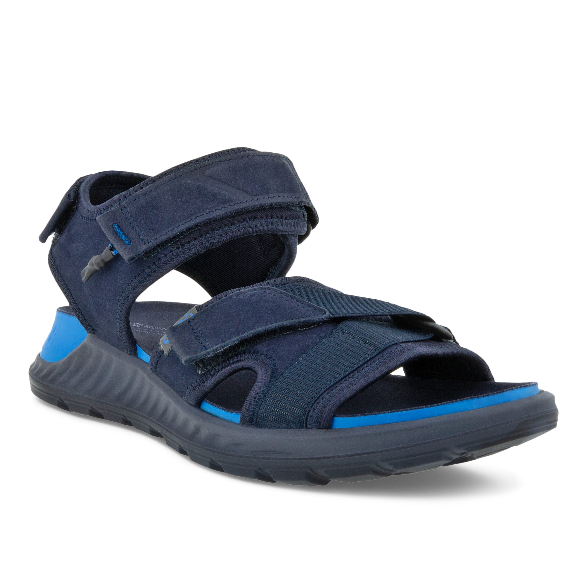 ECCO Exowrap 3S メンズ レザーサンダル - ブルー - Main