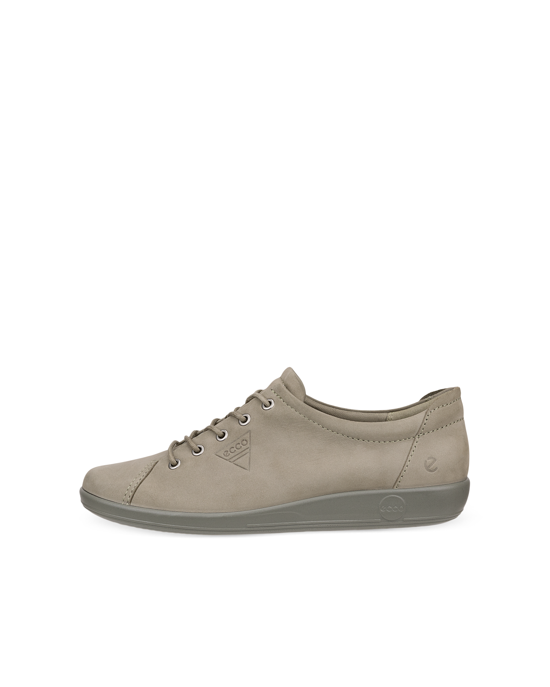ECCO® Soft 2.0 Damen Ledersneaker - Grün - Outside