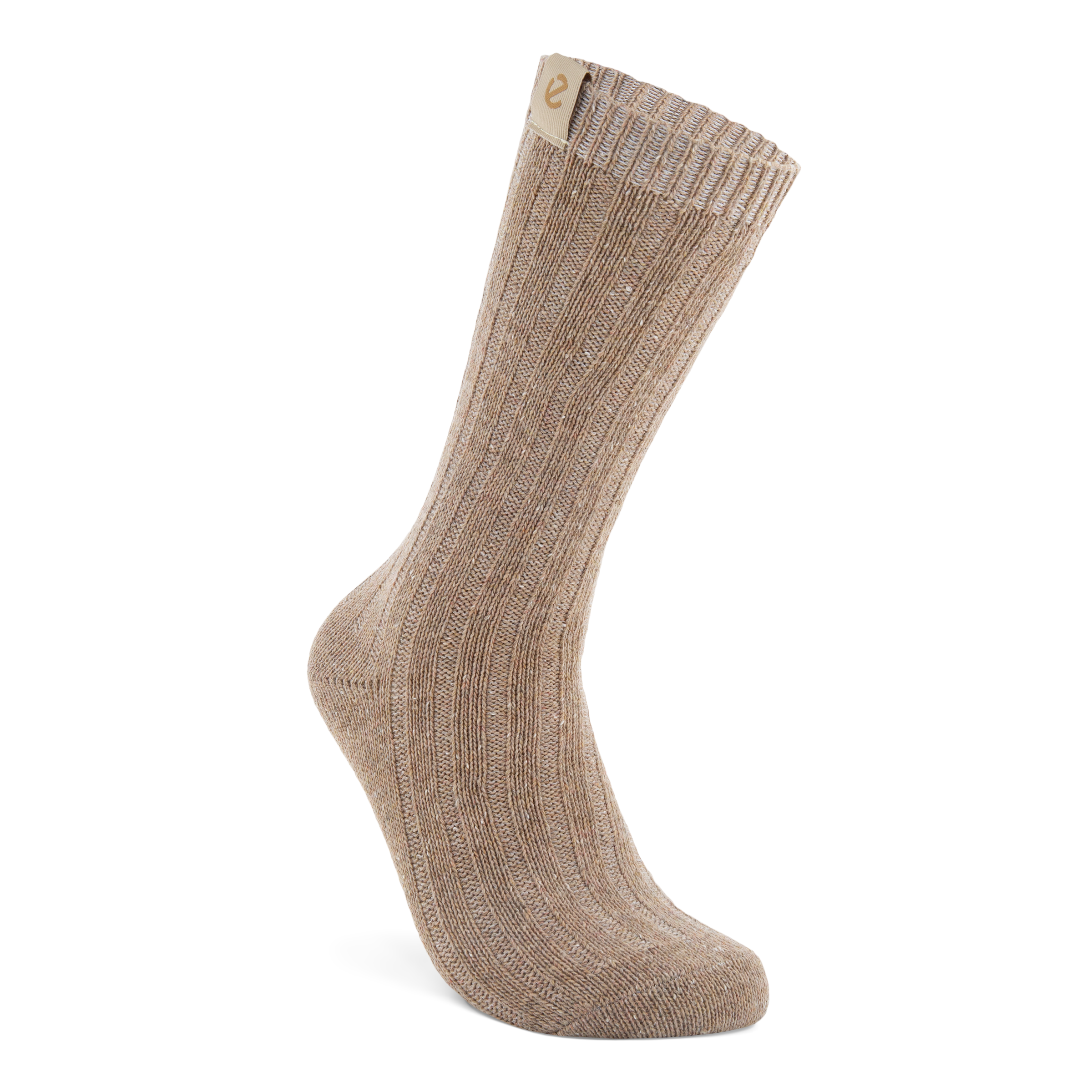 ECCO Hygge Ribbed Socks | Beige
