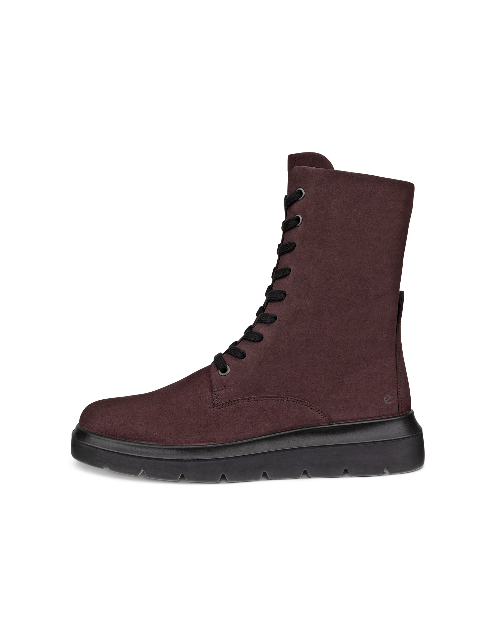 ECCO® NOUVELLE Damen Hoher Stiefel aus Nubukleder - Braun - Outside