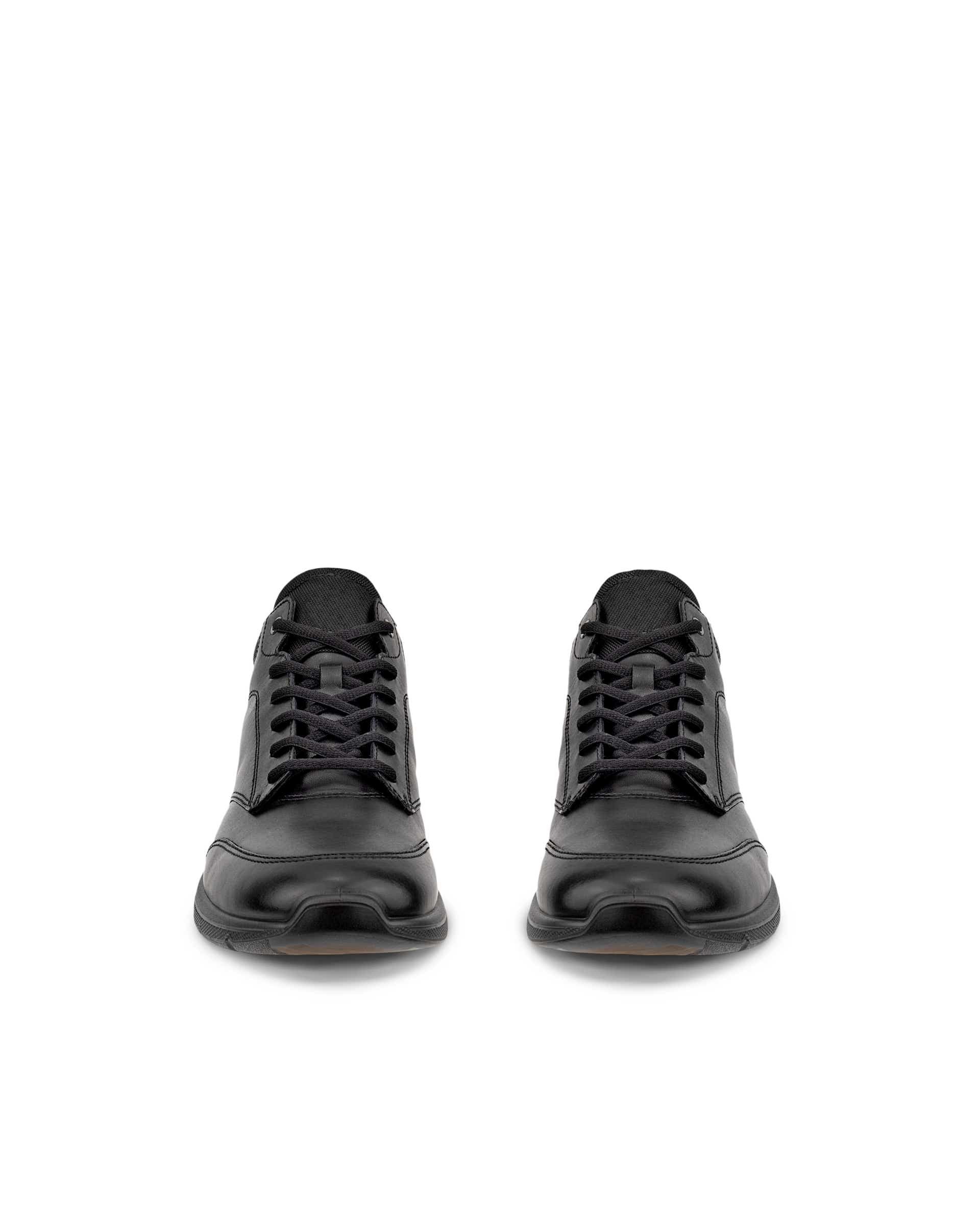 ECCO® IRVING muške kožne gležnjače - Crna - Front pair