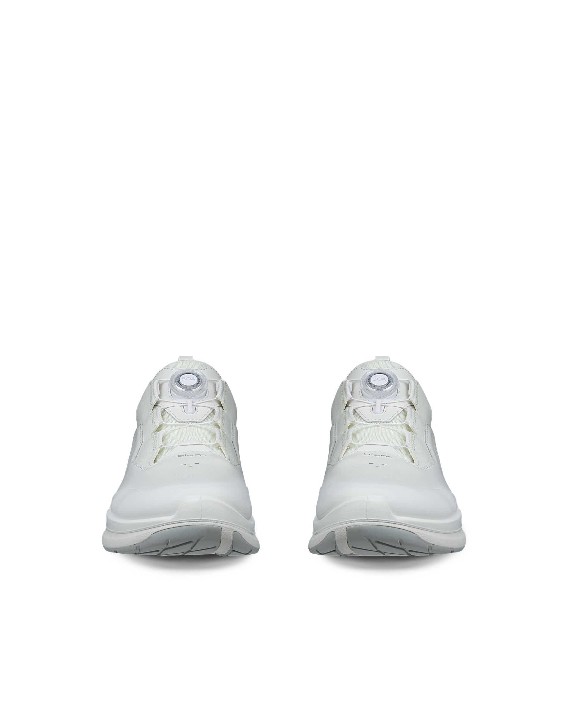 ECCO® BIOM 2.2 baskets en cuir pour femme - Blanc - Front pair