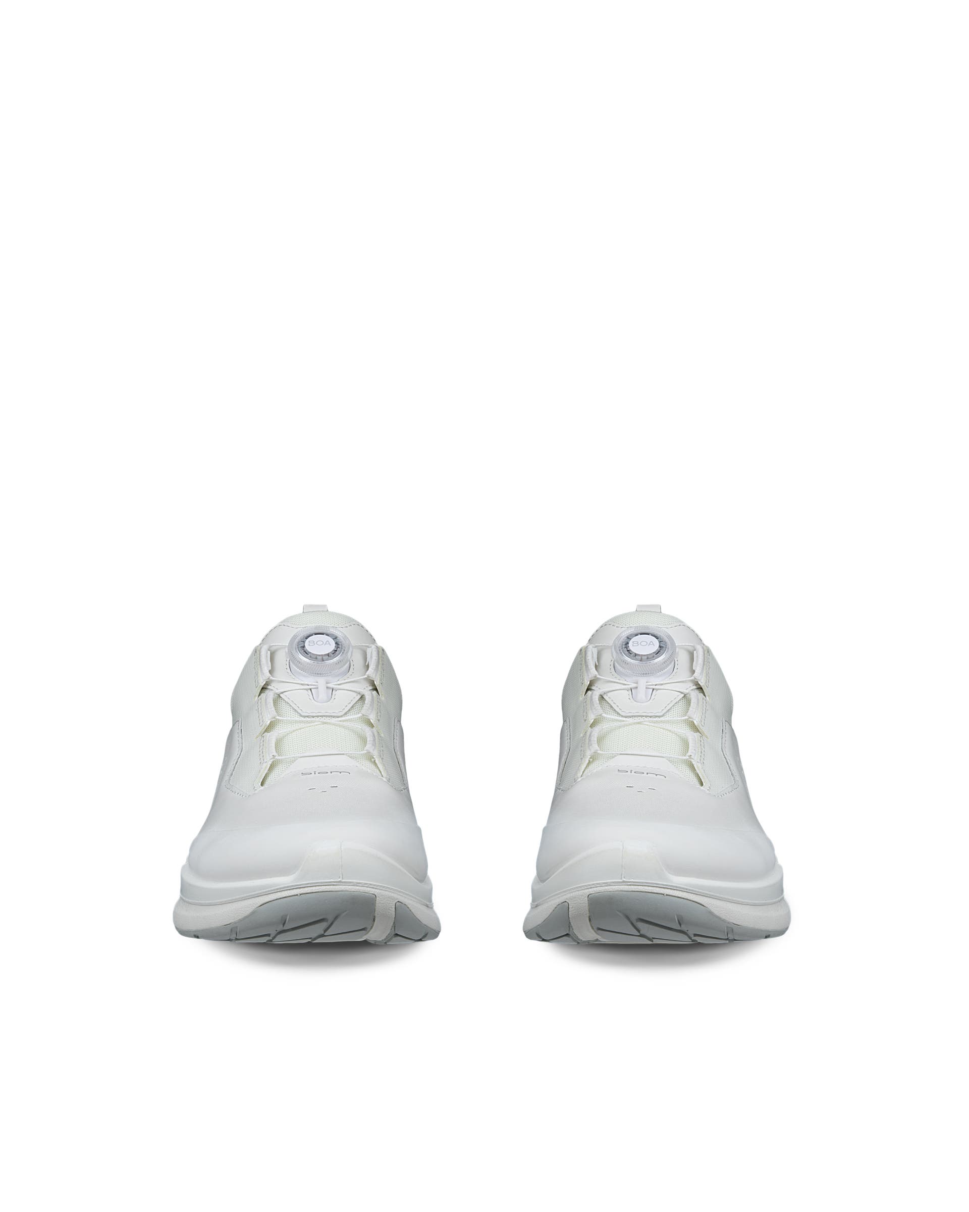 ECCO® BIOM 2.2 baskets en cuir pour femme - Blanc - Front pair