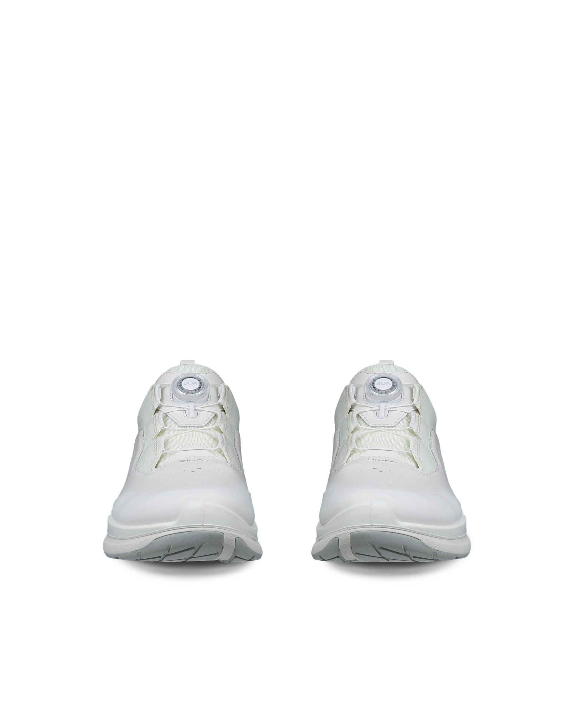 ECCO® BIOM 2.2 baskets en cuir pour femme - Blanc - Front pair