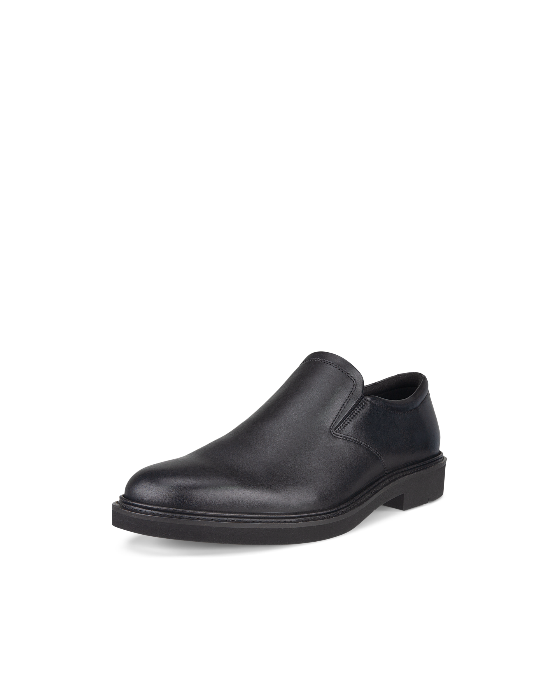 ECCO® Metropole London chaussures habillée sans lacet en cuir pour homme - Noir - Main