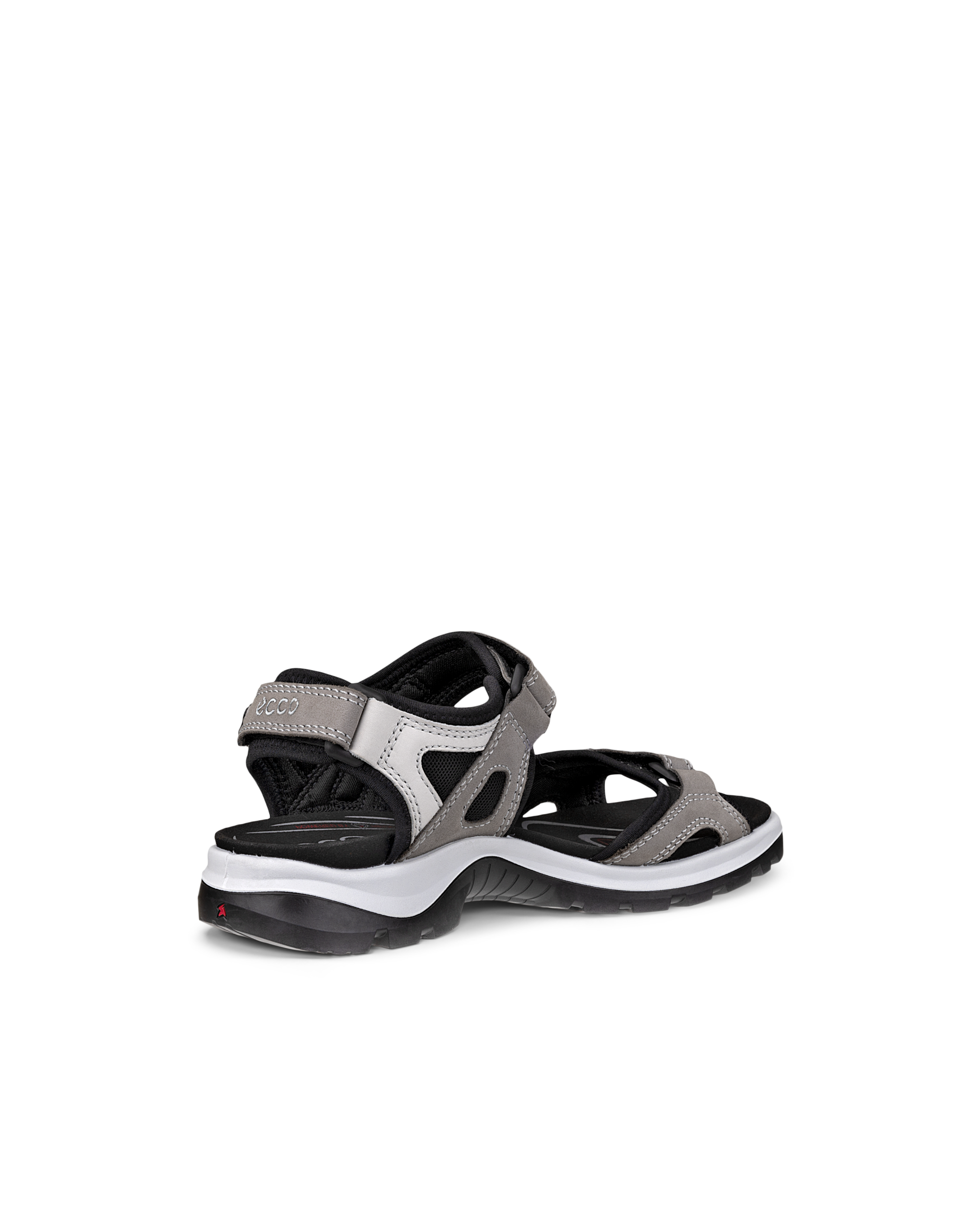 Sandalias para caminar de nobuk ECCO® OFFROAD para mujer - Gris - Back