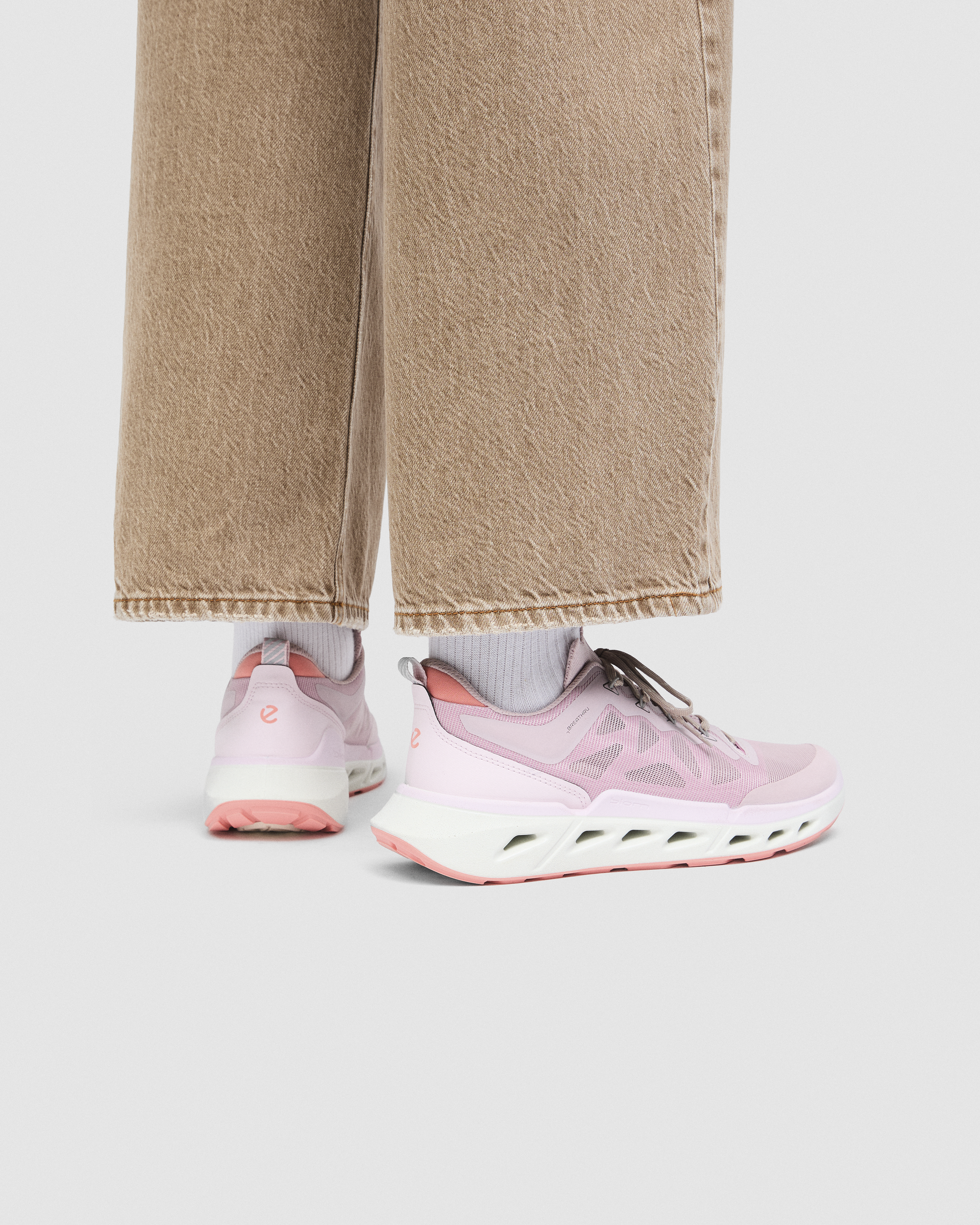 Women's ECCO® Biom 720 Leather Sneaker | Pink