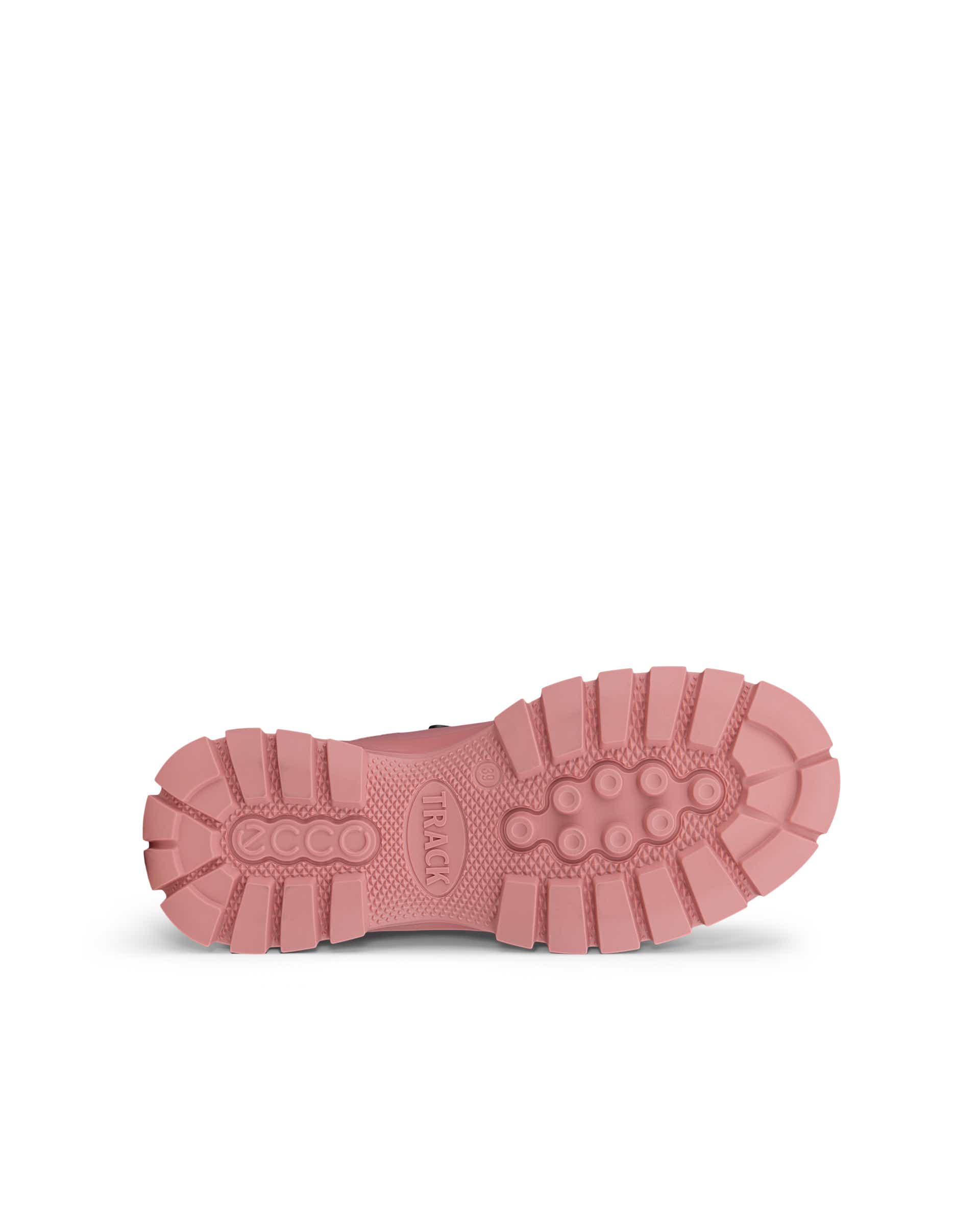 ECCO® Track 30 Damen Ledersneaker - Rosa - Sole