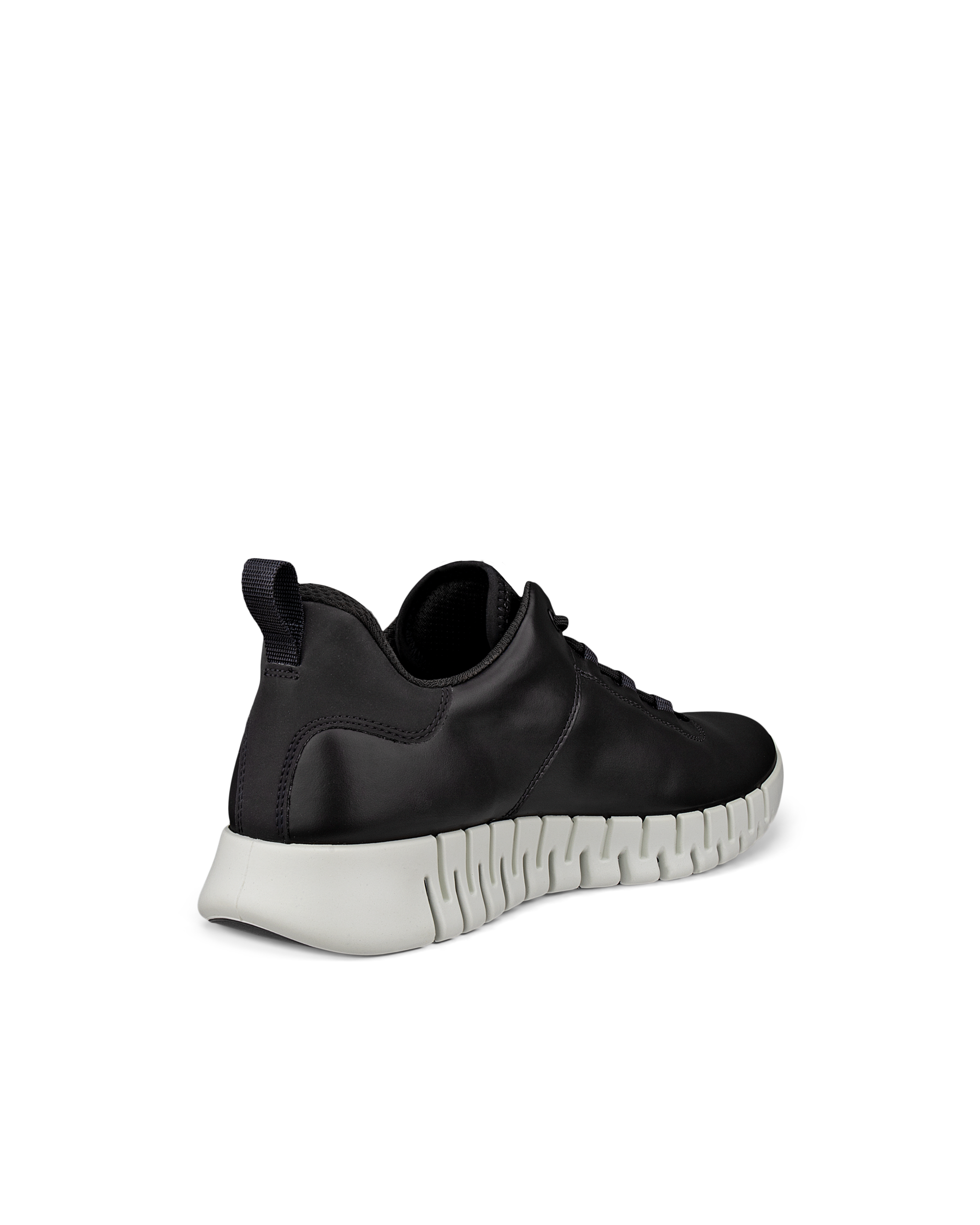 ECCO® Gruuv Herren Ledersneaker - Schwarz - Back