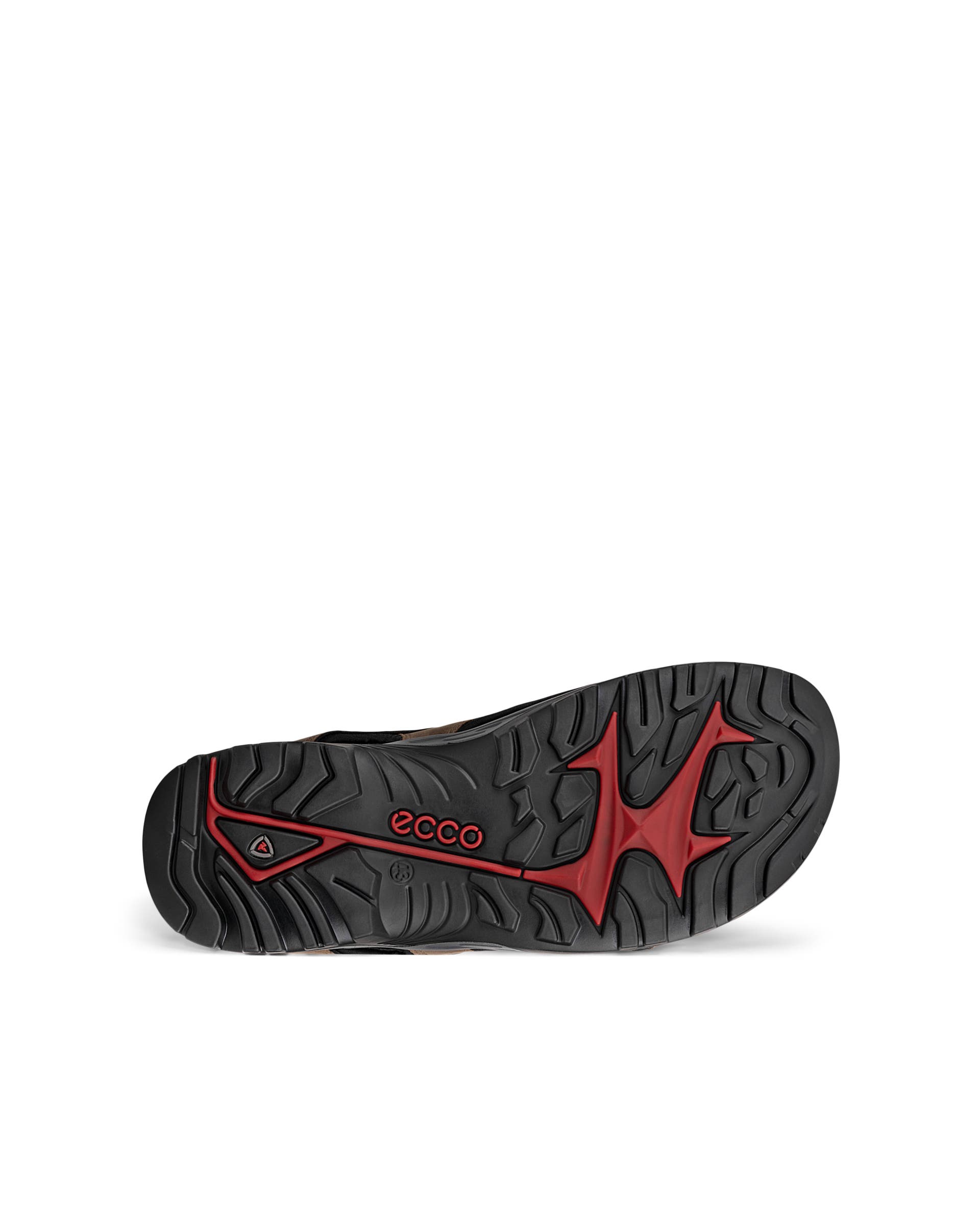 Sandalias de senderismo de nobuk ECCO® Offroad Andes II para hombre - Marrón - Sole