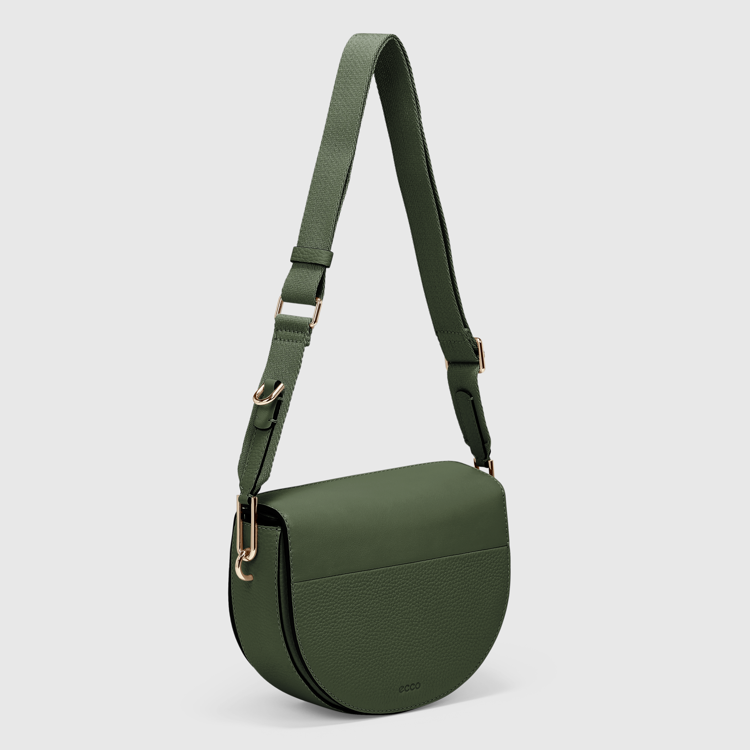 ECCO® Weeble Leather Crossbody Bag | Black ECCO® Weeble Leather Crossbody Bag | Black